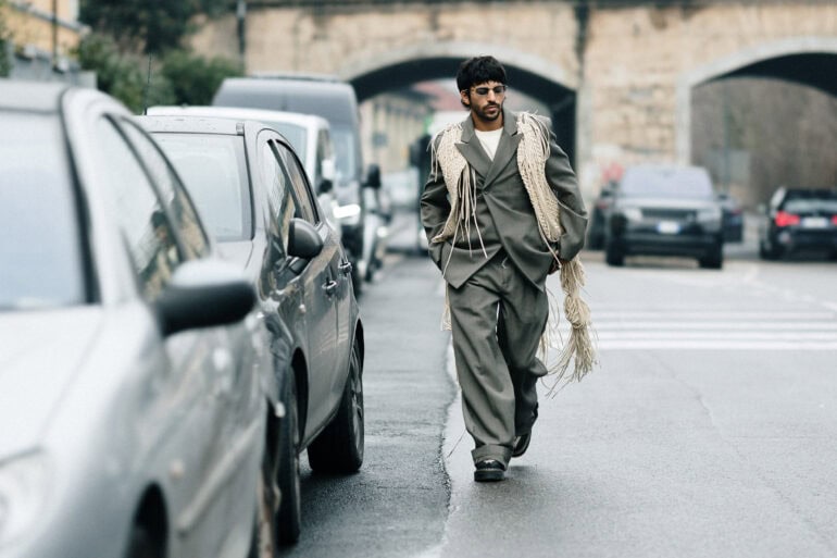 Milano Milan Men's Street Style Fall 2026 Shows