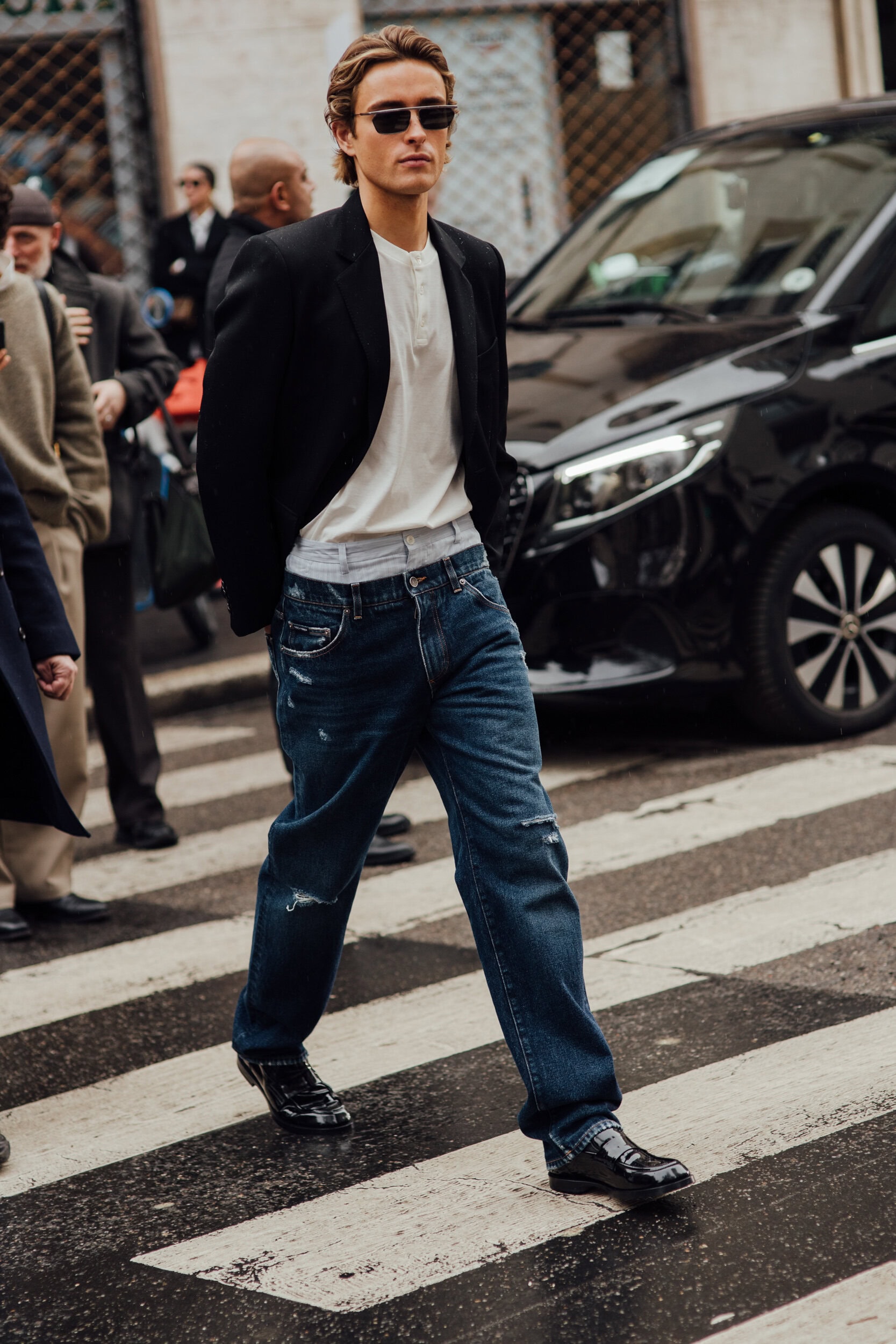 Milano Milan Men's Street Style Fall 2026 Shows