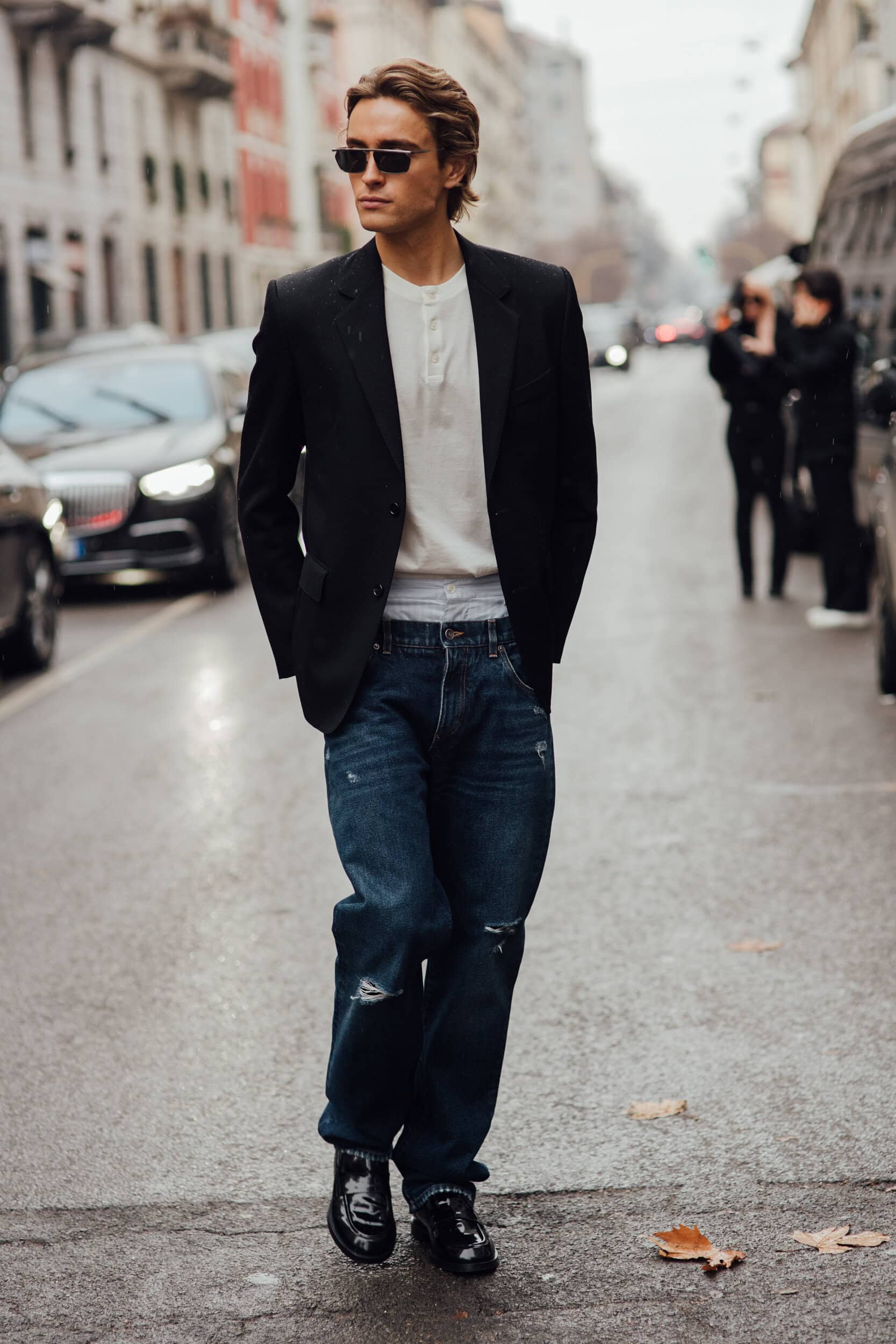 Milano Milan Men's Street Style Fall 2026 Shows