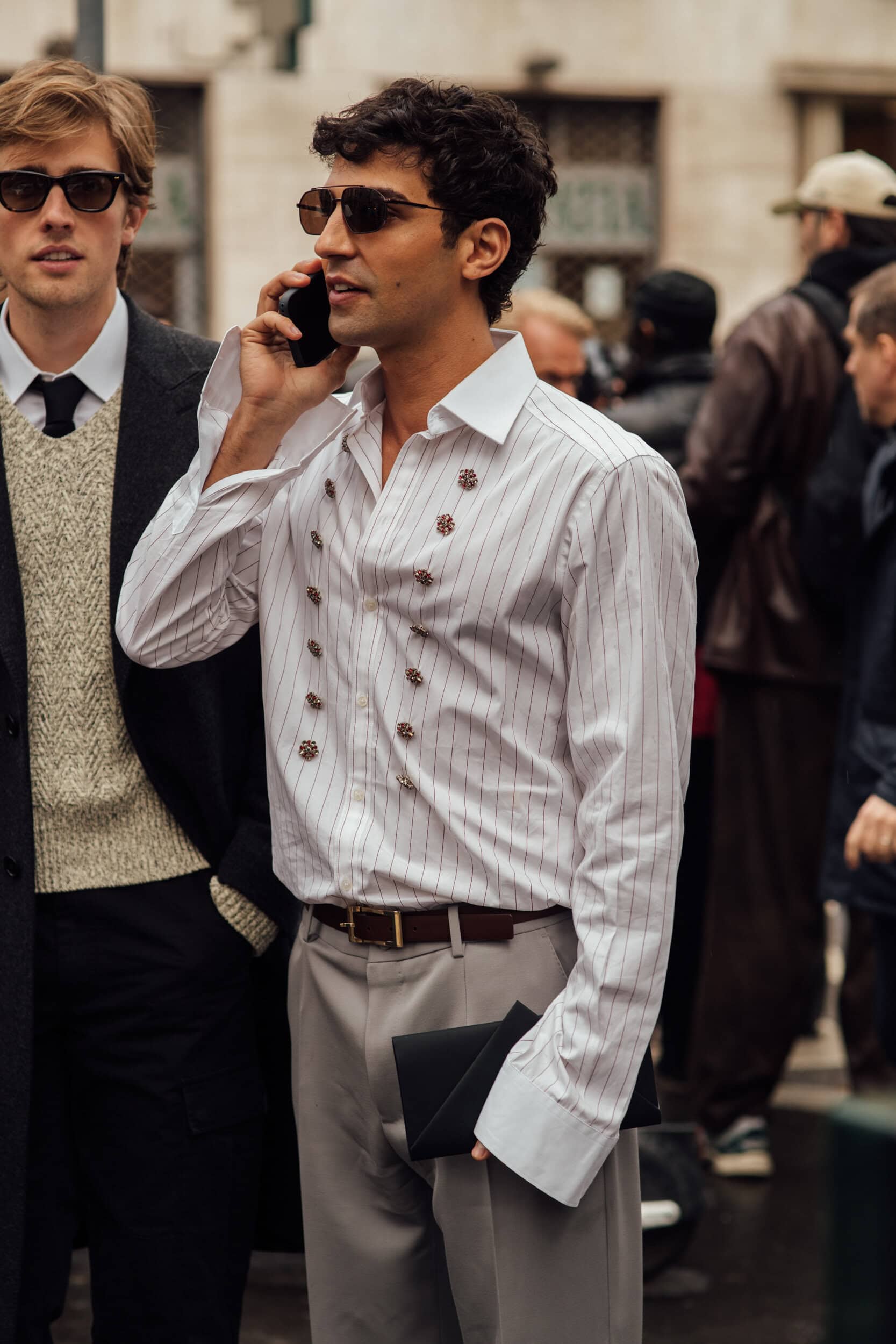 Milano Milan Men's Street Style Fall 2026 Shows