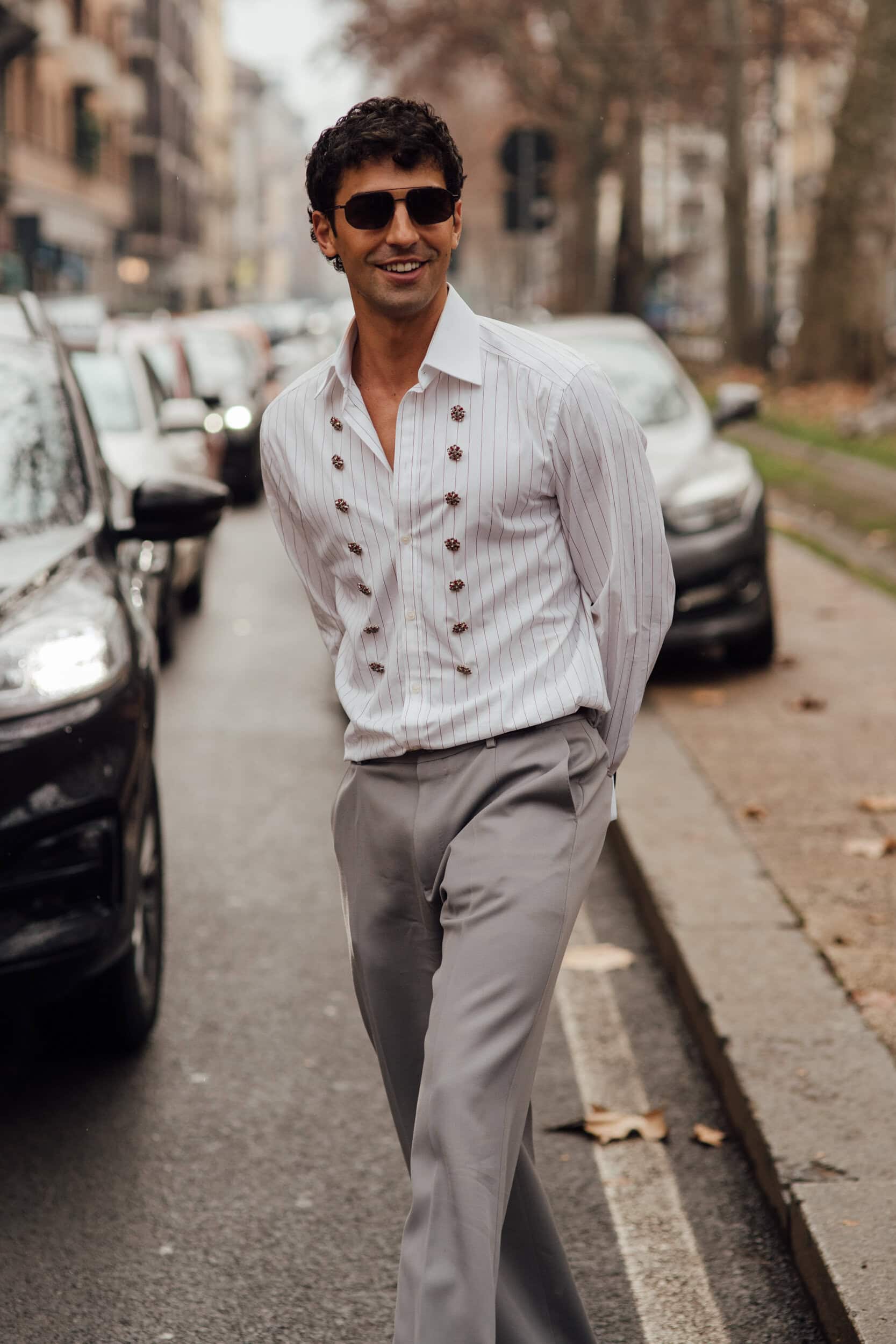 Milano Milan Men's Street Style Fall 2026 Shows