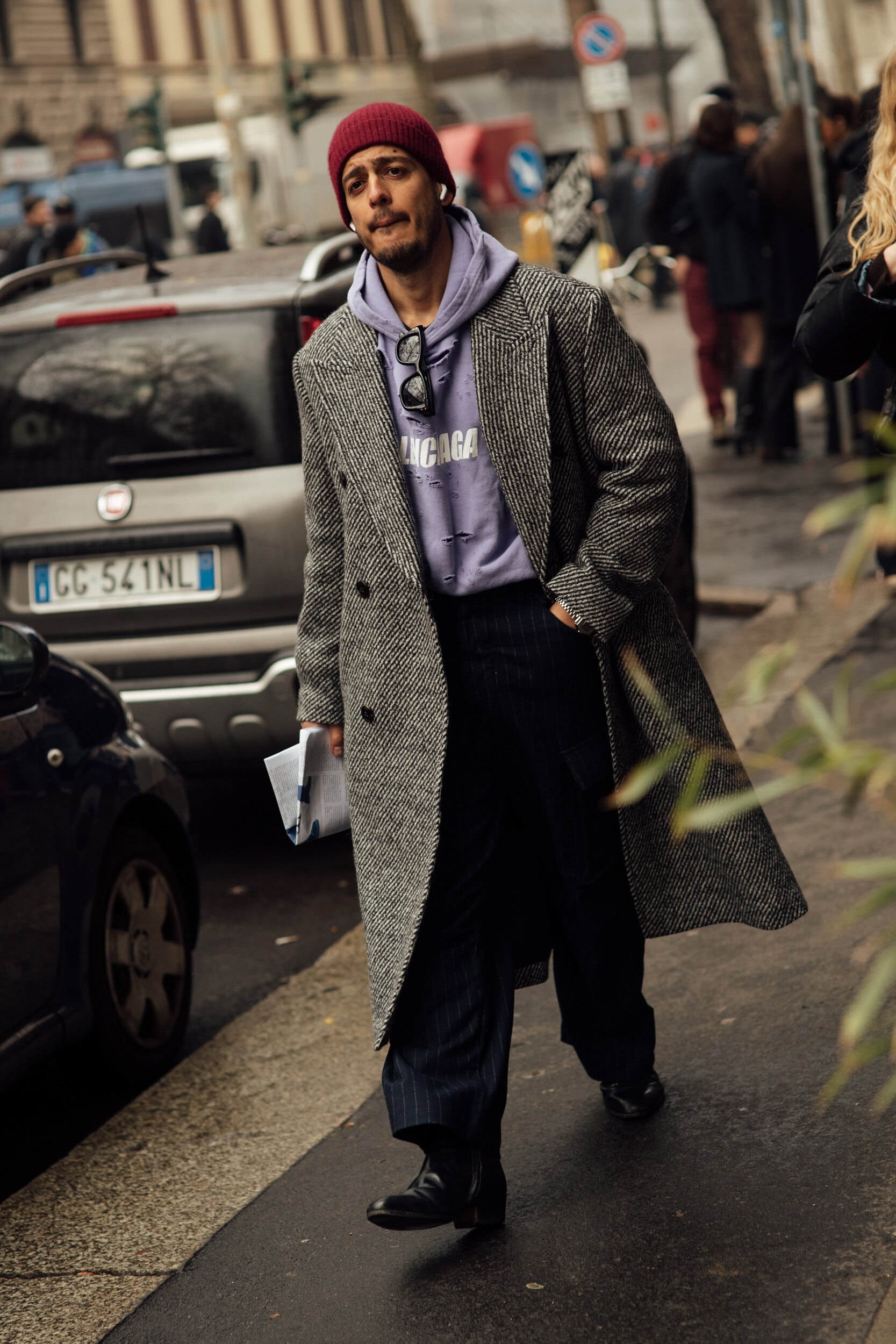 Milano Milan Men's Street Style Fall 2026 Shows
