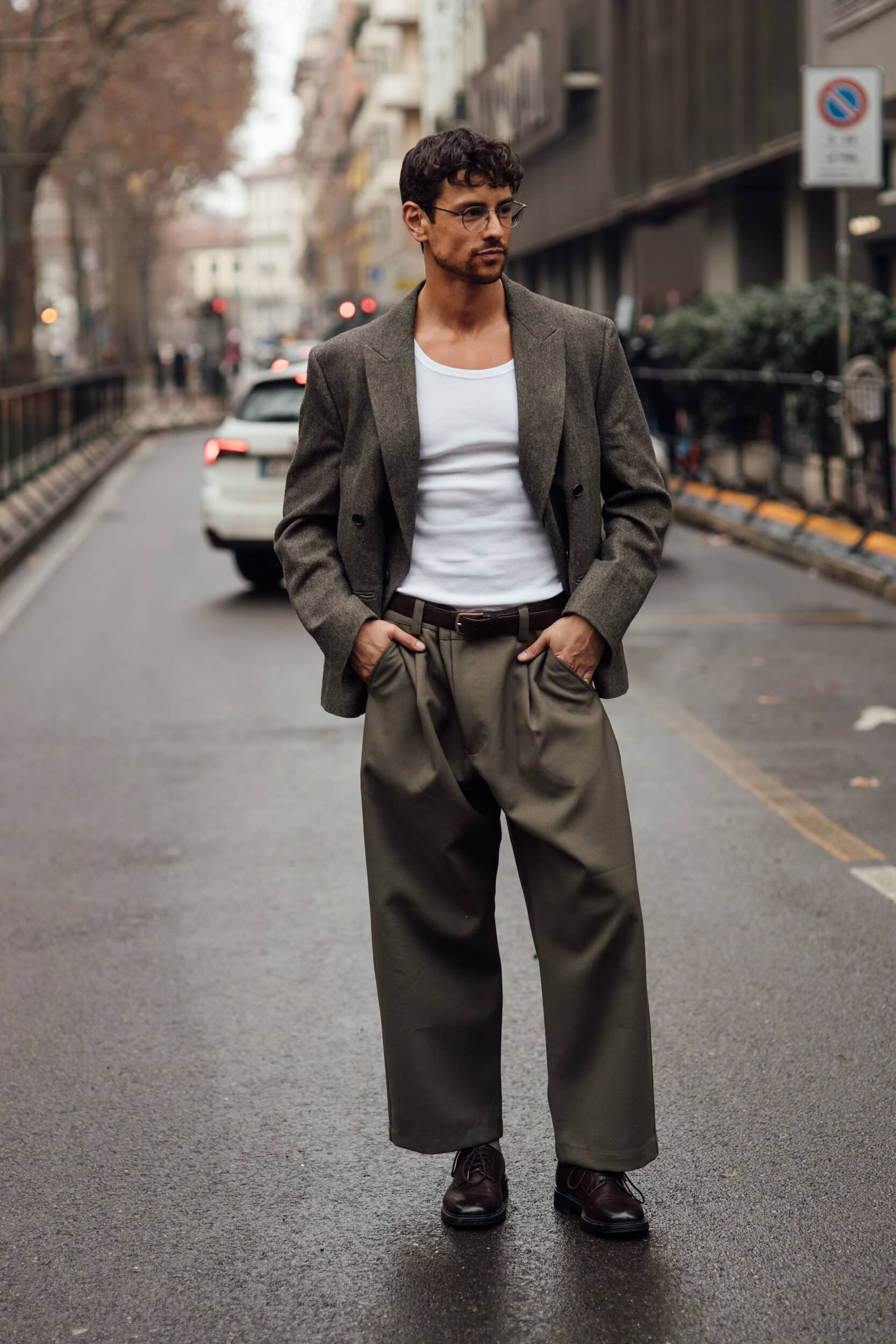 Milano Milan Men's Street Style Fall 2026 Shows