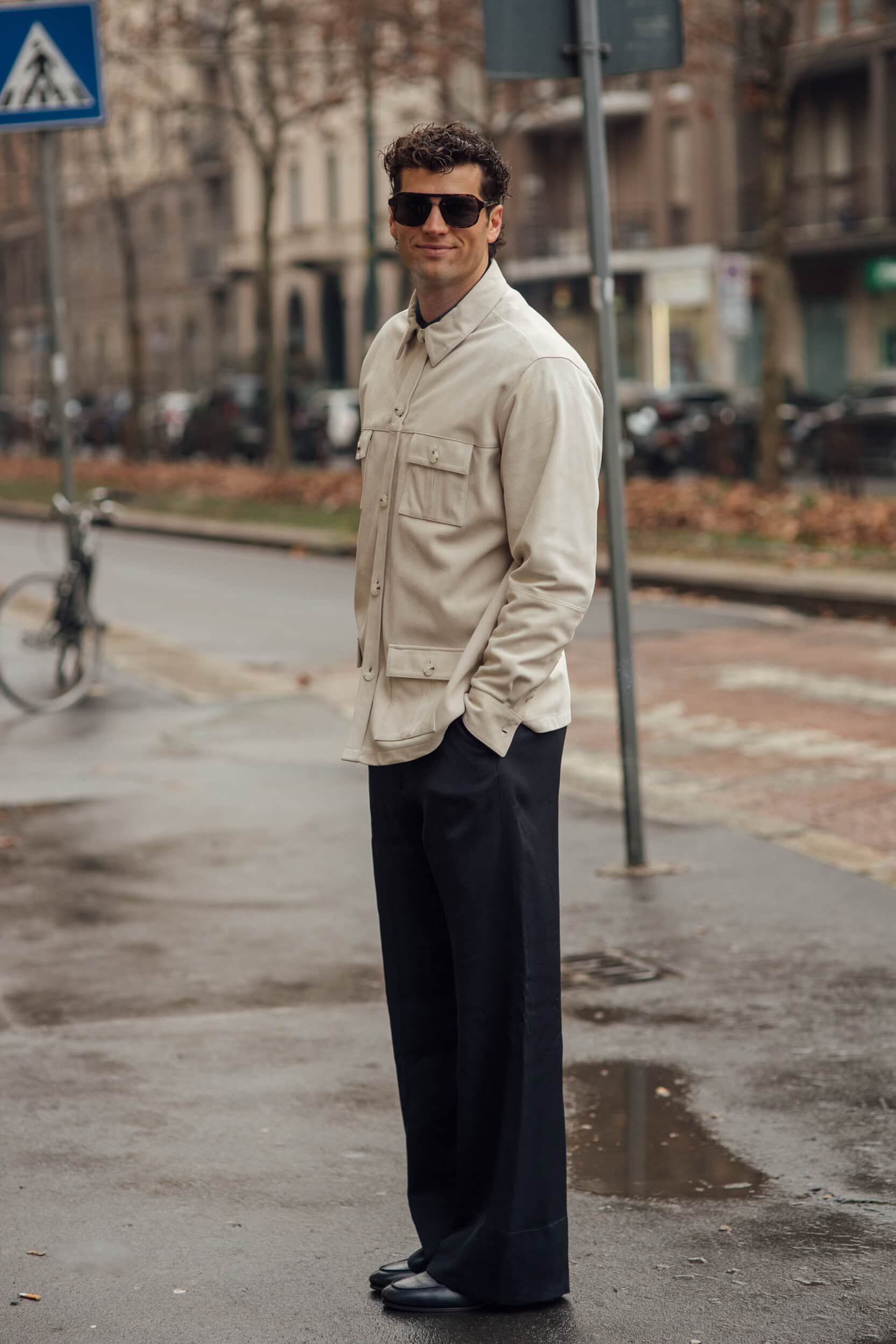 Milano Milan Men's Street Style Fall 2026 Shows