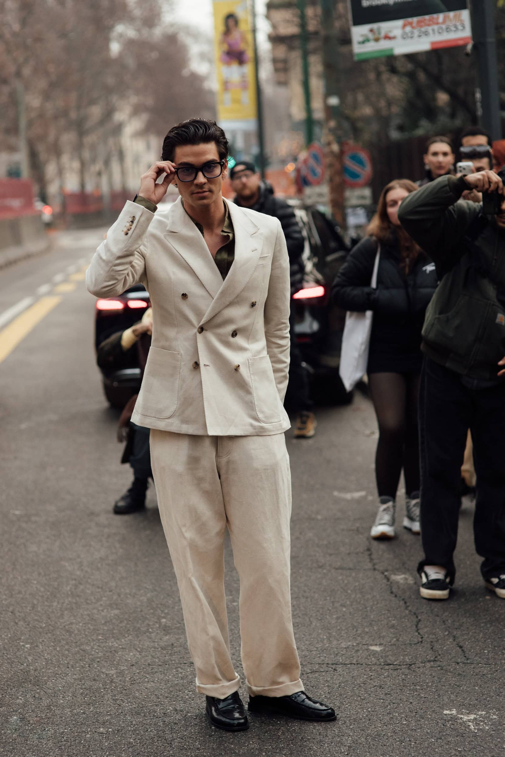 Milano Milan Men's Street Style Fall 2026 Shows