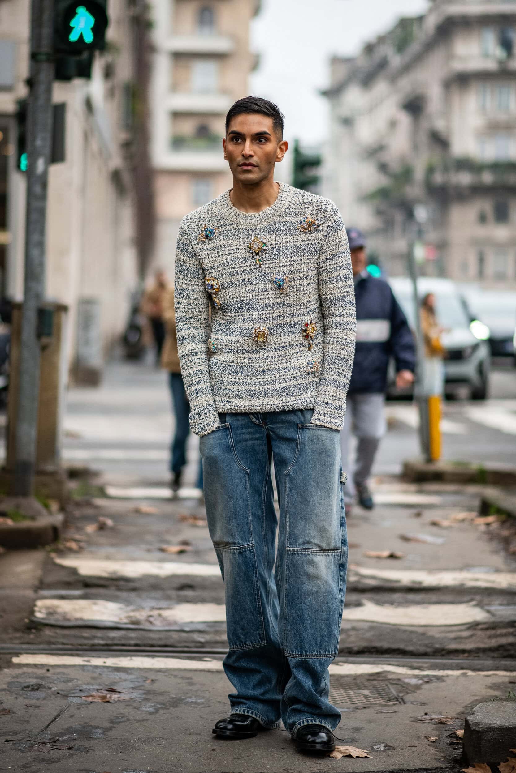 Milano Milan Men's Street Style Fall 2026 Shows