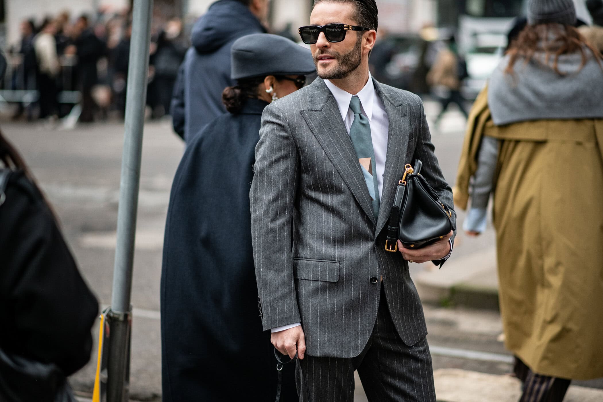 Milano Milan Men's Street Style Fall 2026 Shows