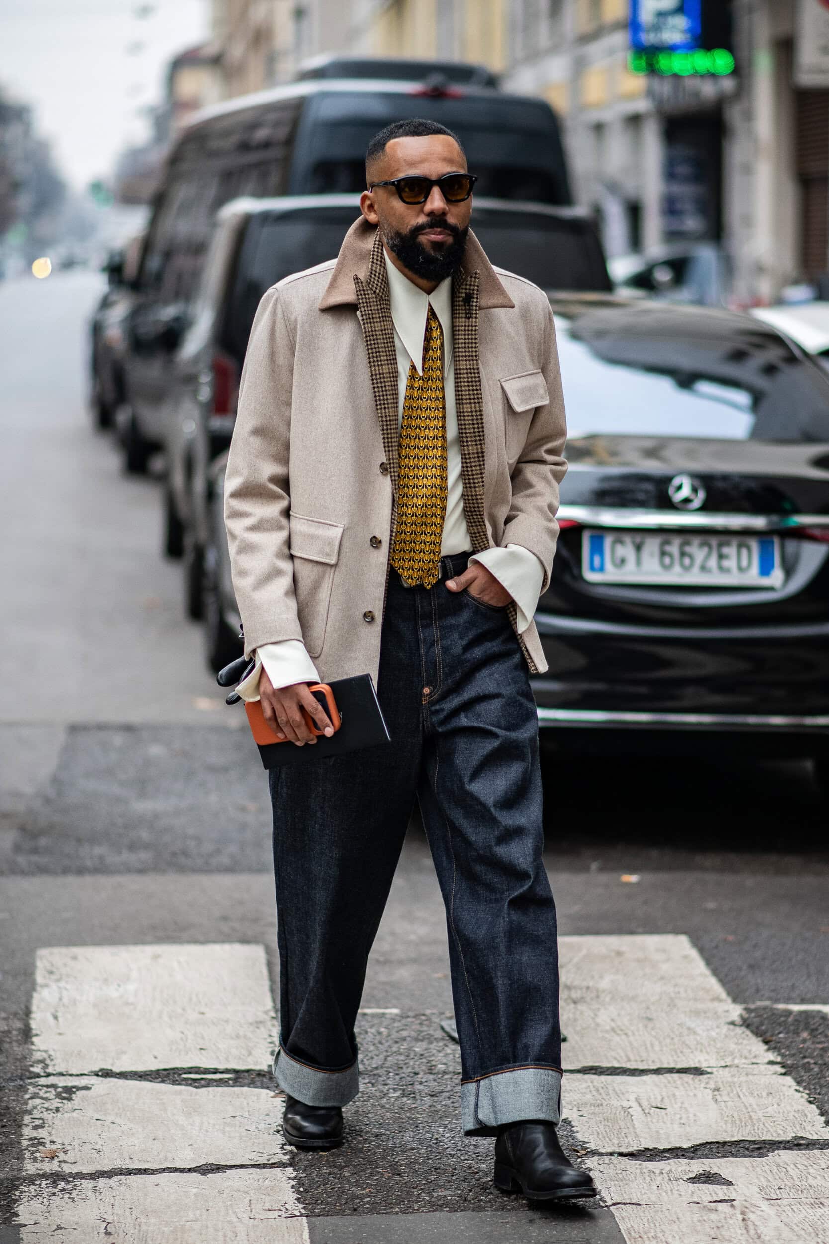 Milano Milan Men's Street Style Fall 2026 Shows