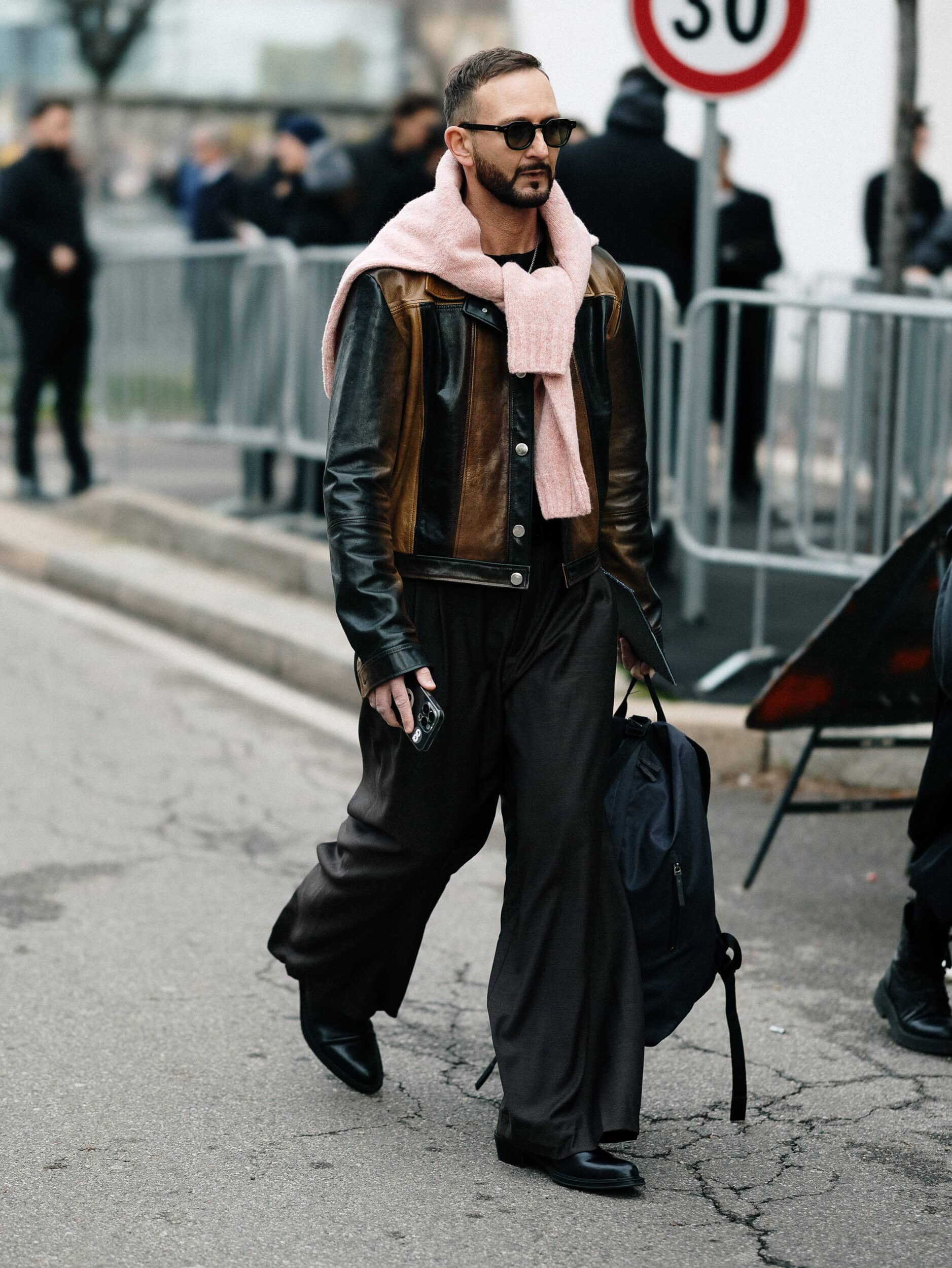 Milano Milan Men's Street Style Fall 2026 Shows