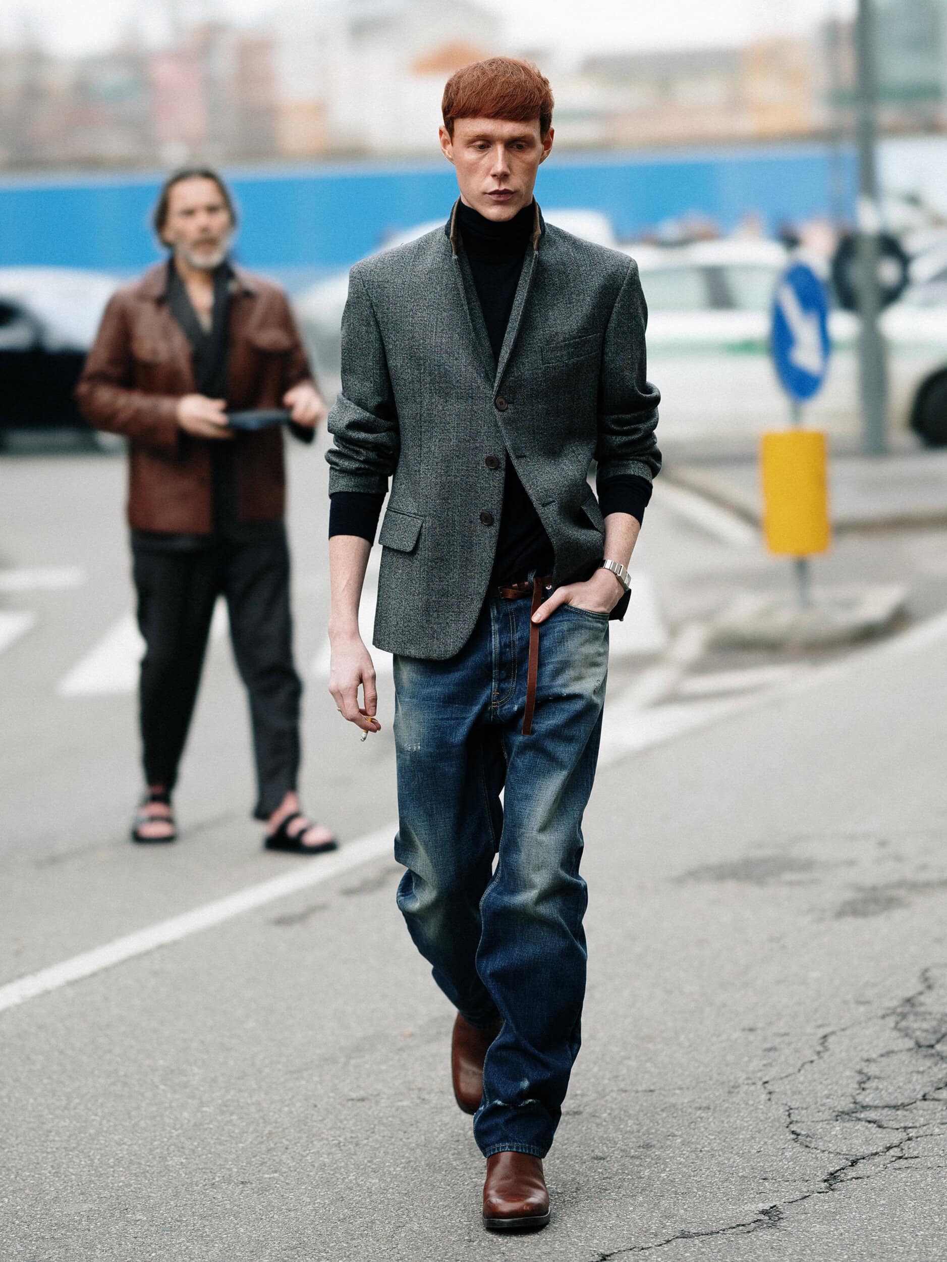 Milano Milan Men's Street Style Fall 2026 Shows