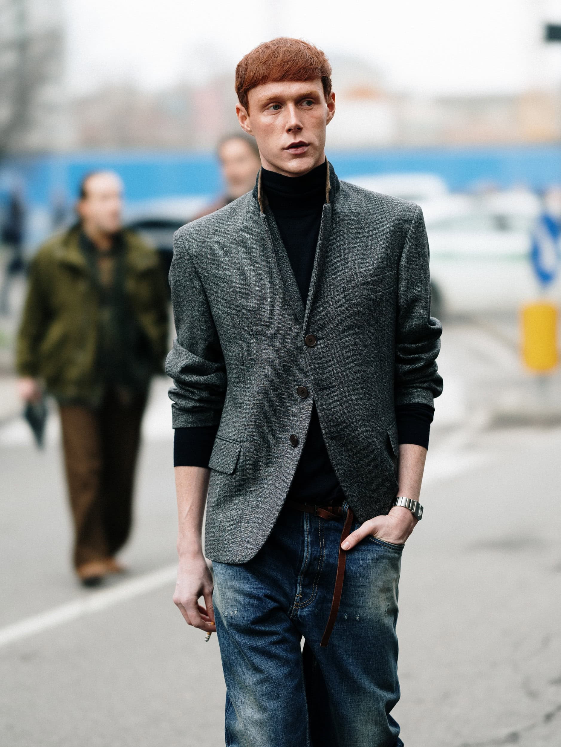 Milano Milan Men's Street Style Fall 2026 Shows