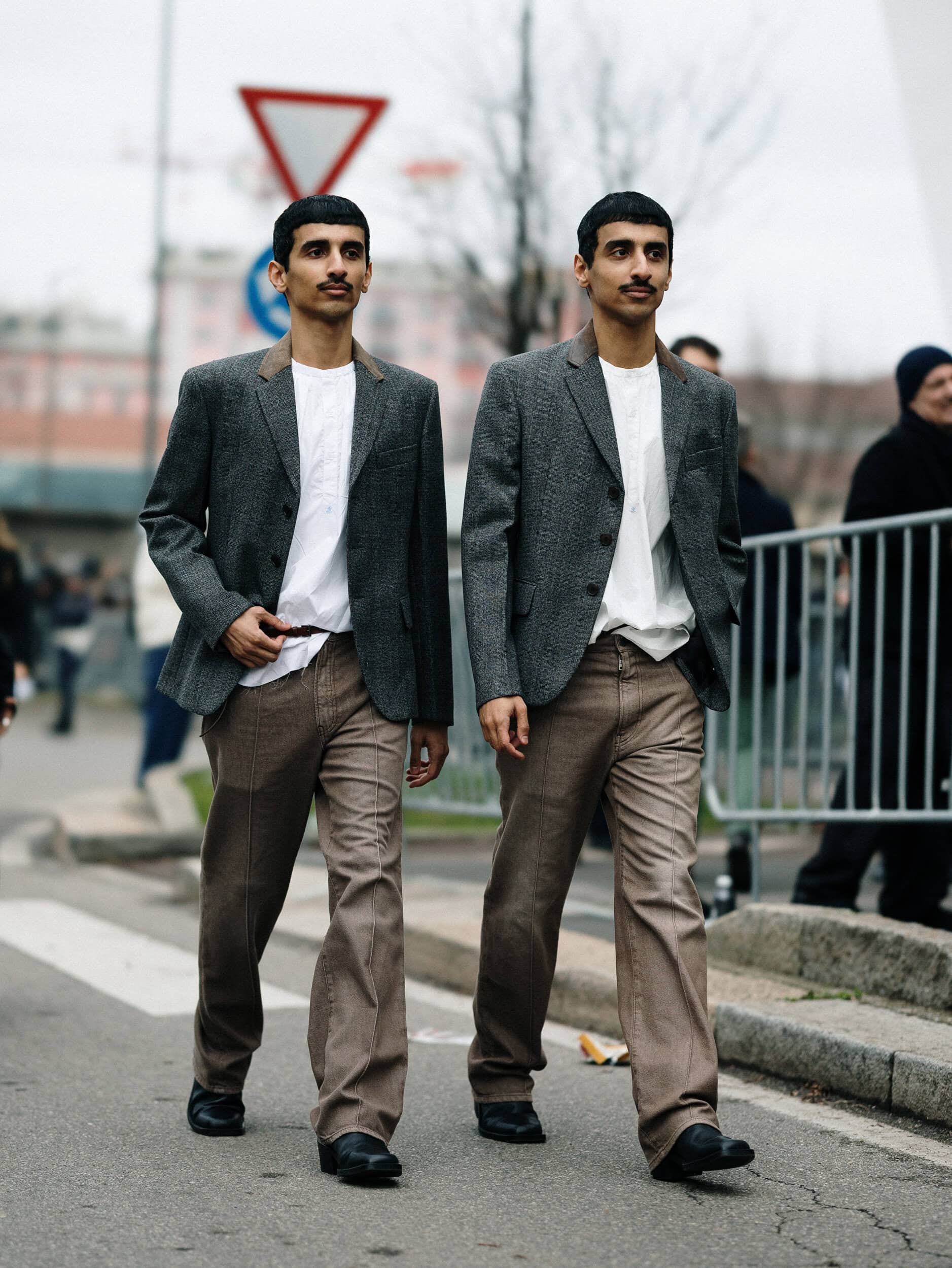 Milano Milan Men's Street Style Fall 2026 Shows