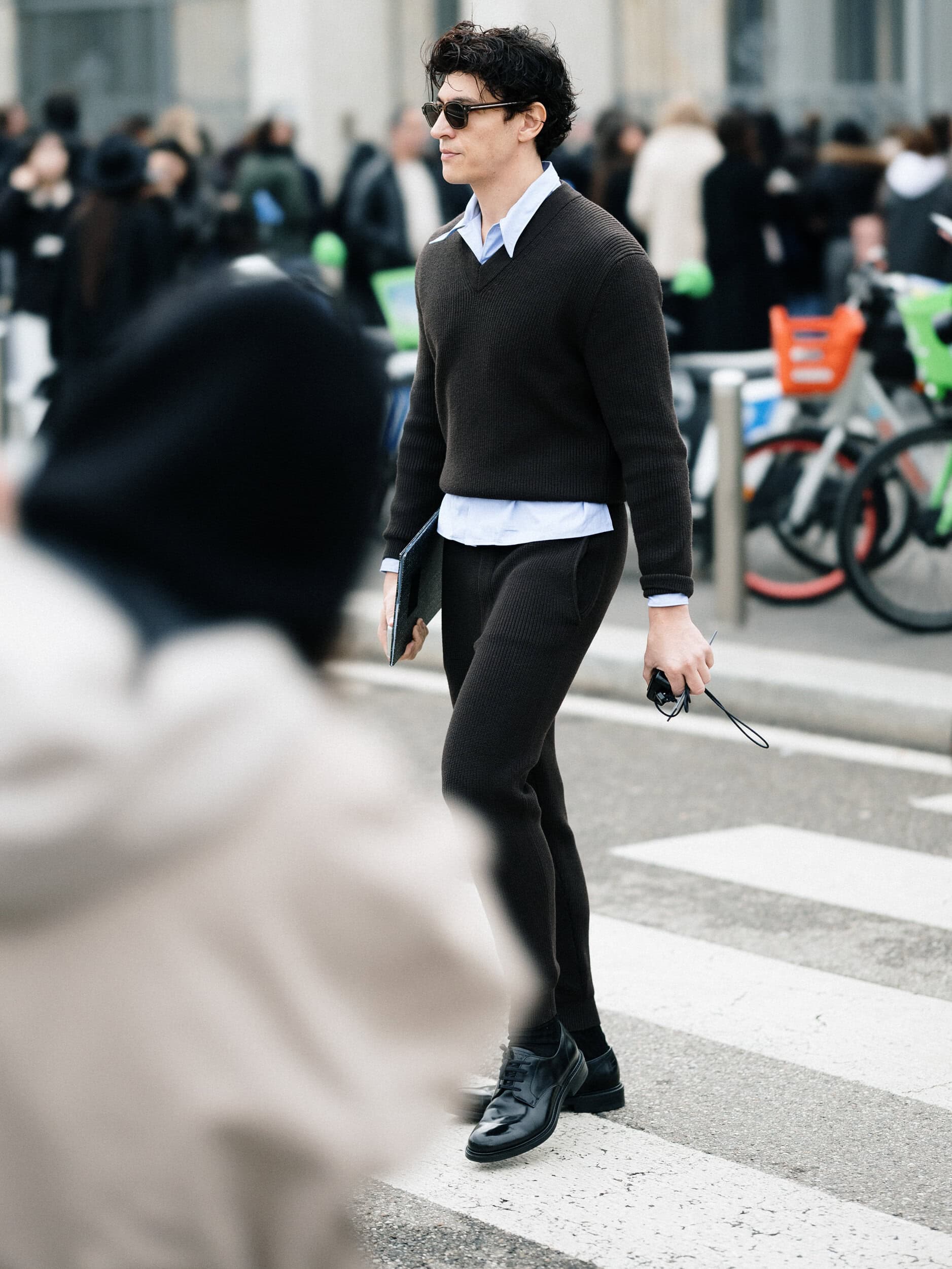 Milano Milan Men's Street Style Fall 2026 Shows