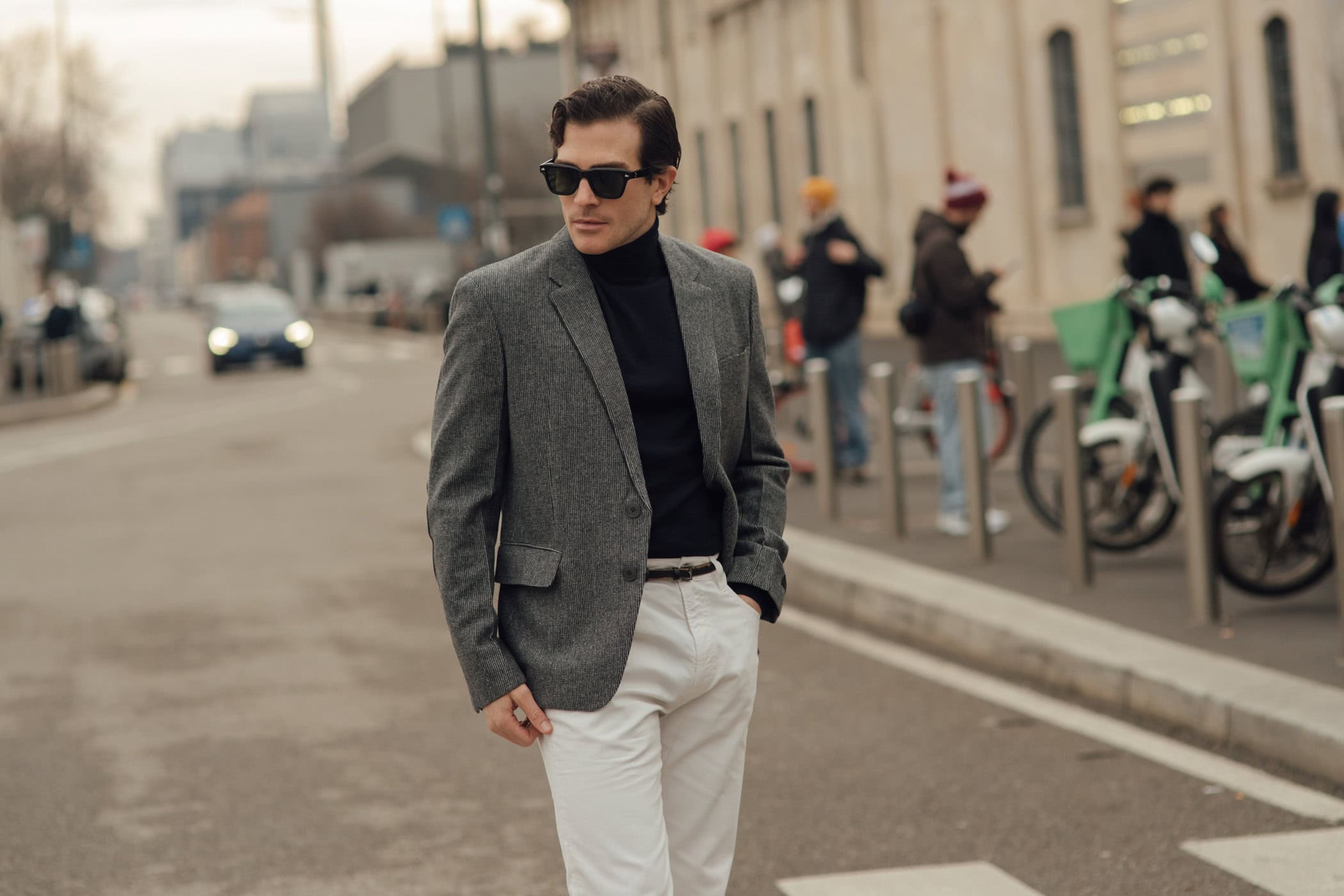 Milano Milan Men's Street Style Fall 2026 Shows