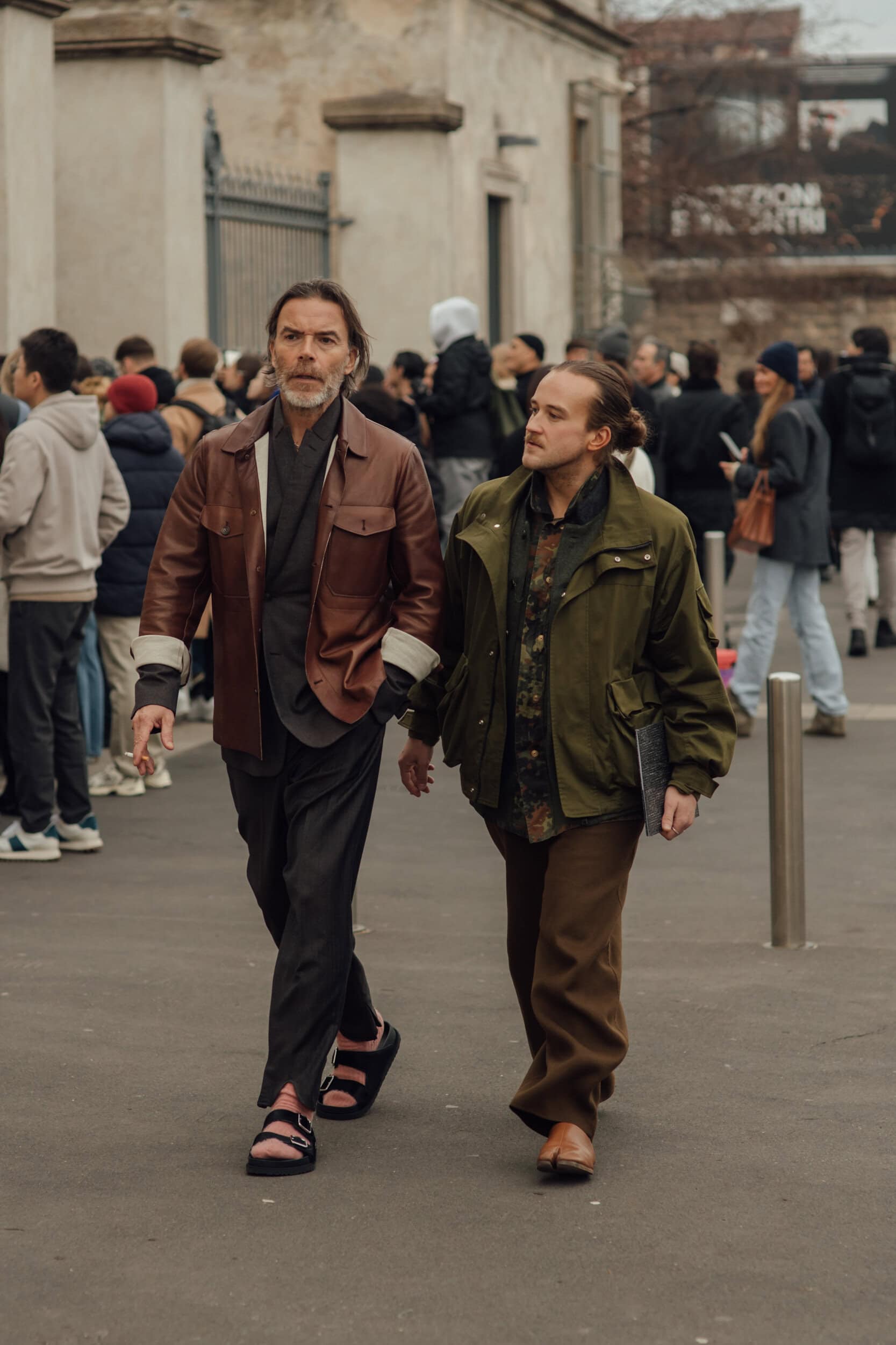 Milano Milan Men's Street Style Fall 2026 Shows