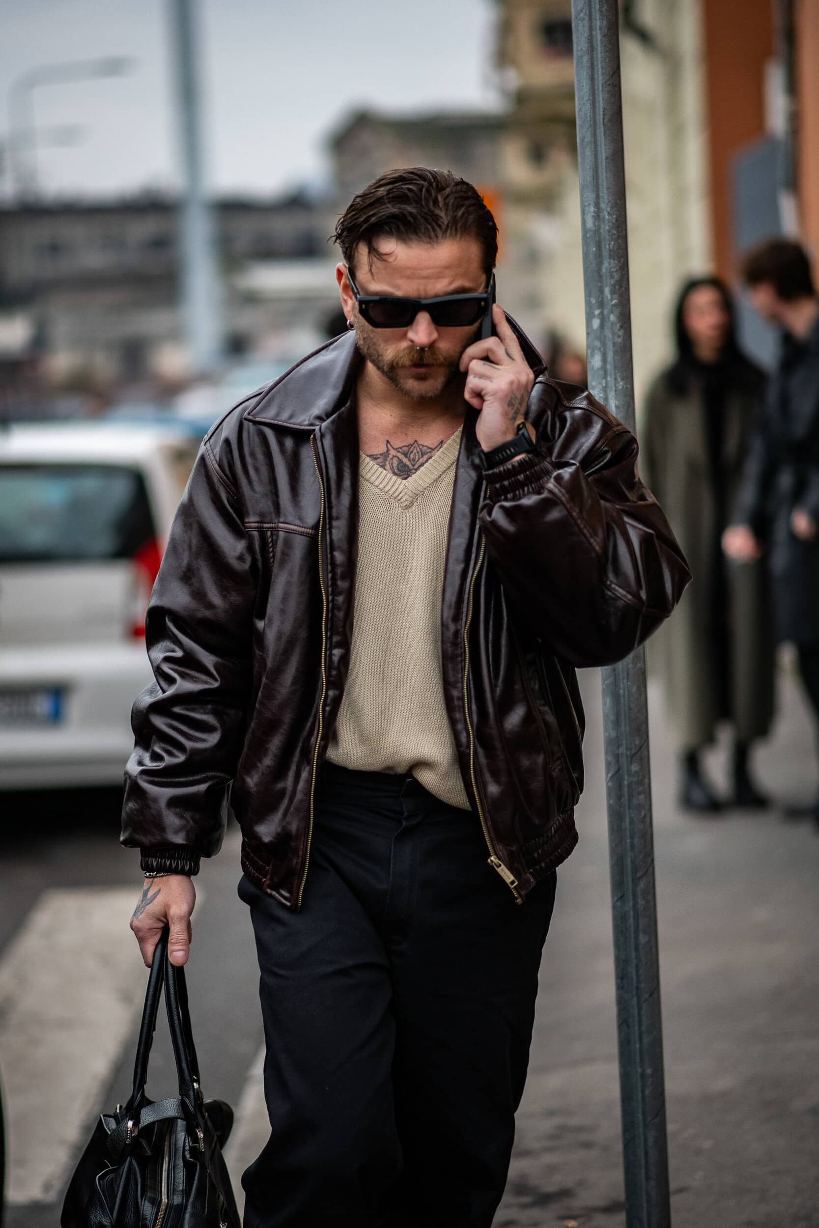 Milano Milan Men's Street Style Fall 2026 Shows