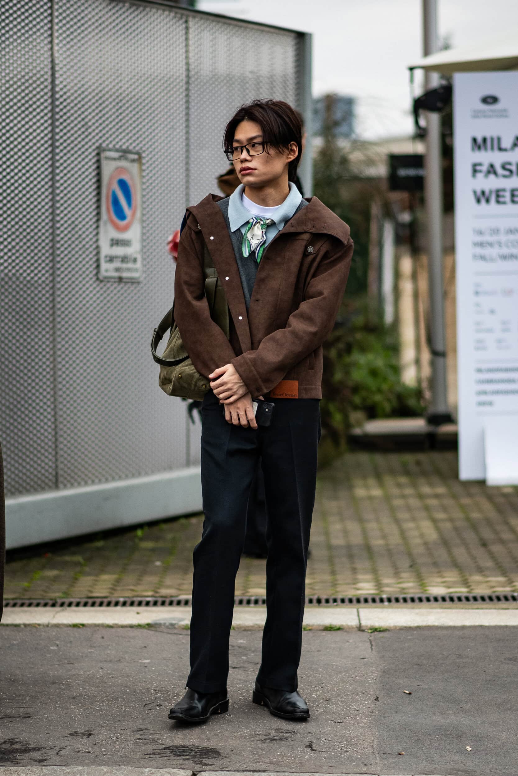 Milano Milan Men's Street Style Fall 2026 Shows
