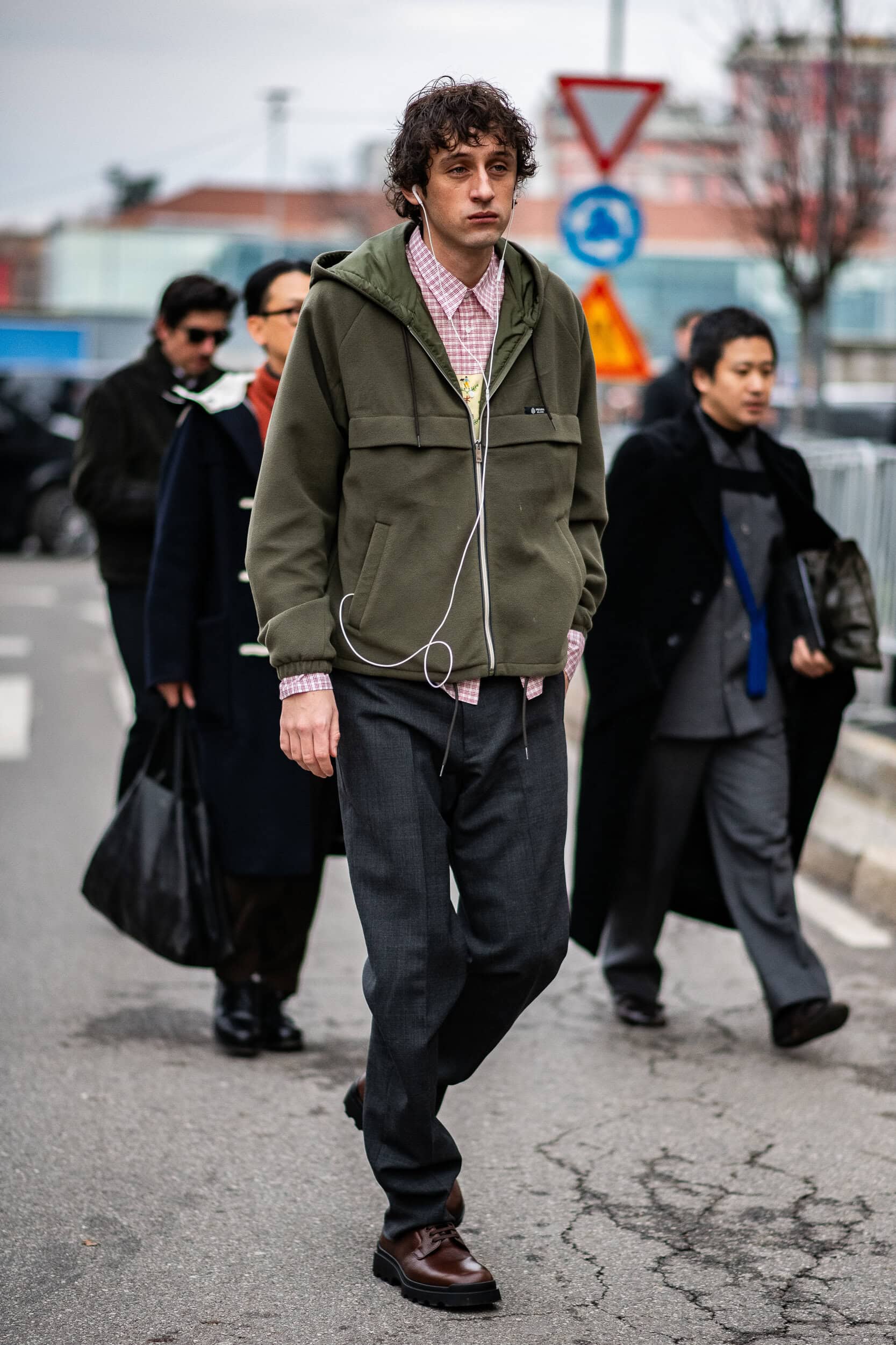 Milano Milan Men's Street Style Fall 2026 Shows