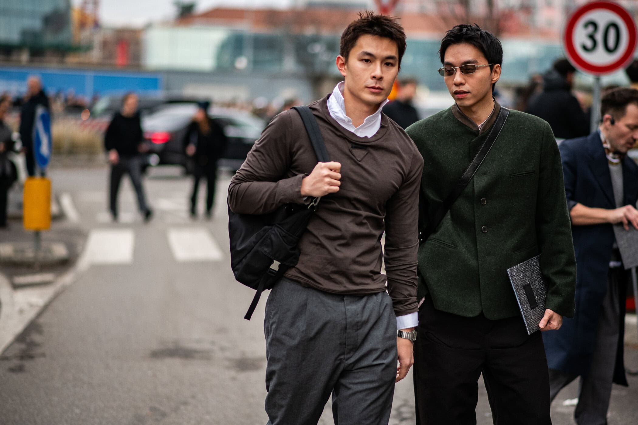 Milano Milan Men's Street Style Fall 2026 Shows