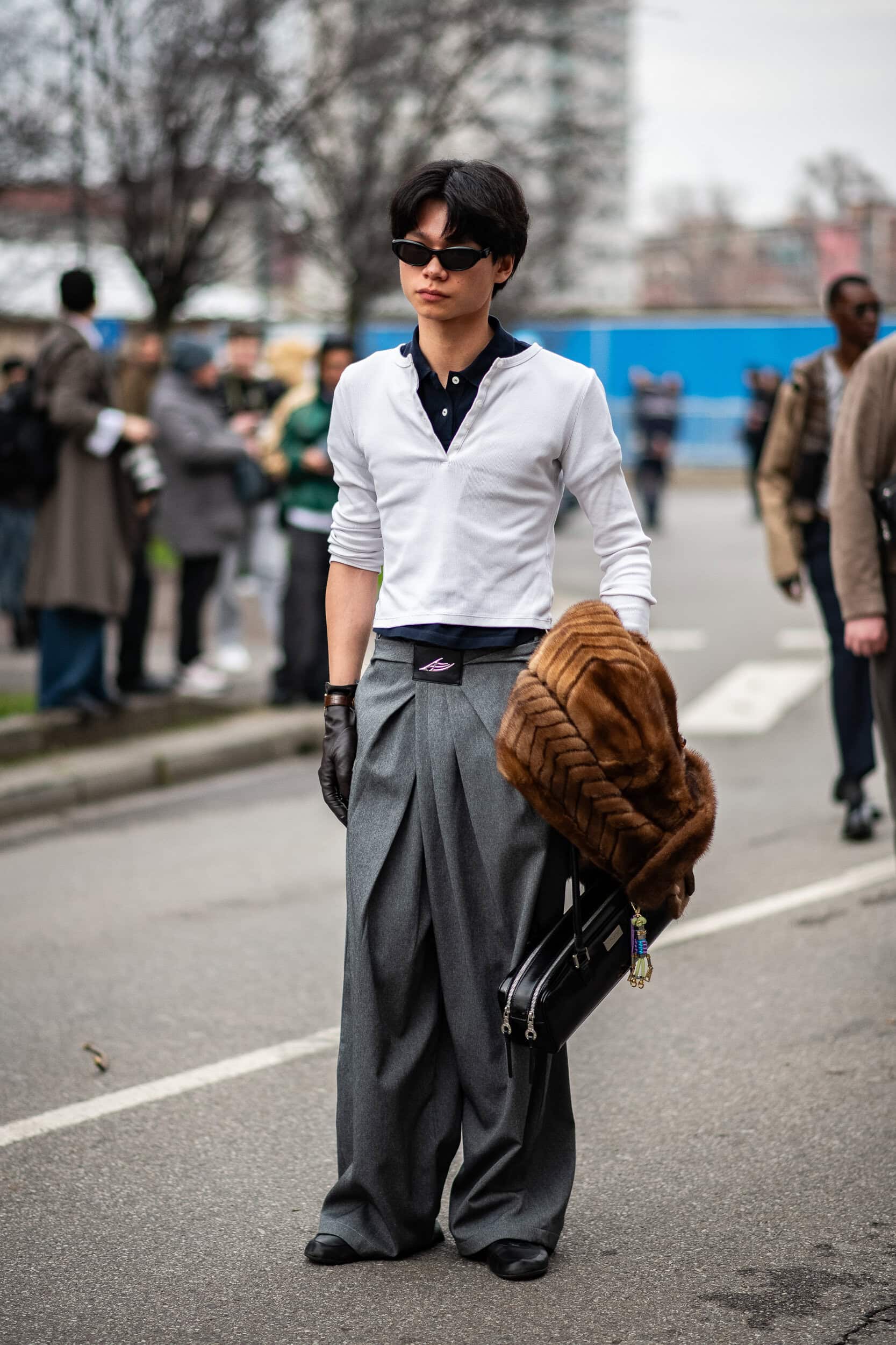 Milano Milan Men's Street Style Fall 2026 Shows