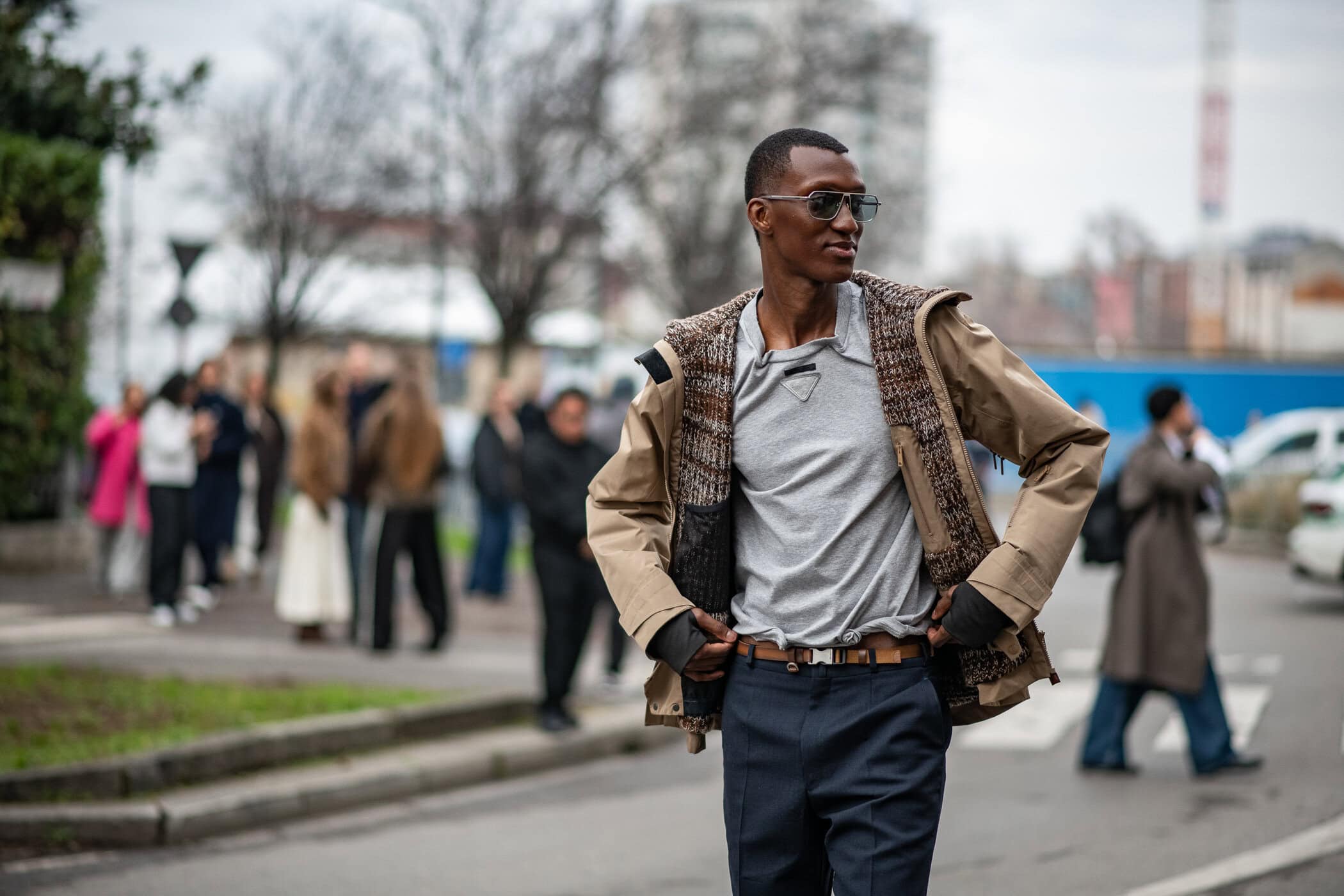 Milano Milan Men's Street Style Fall 2026 Shows