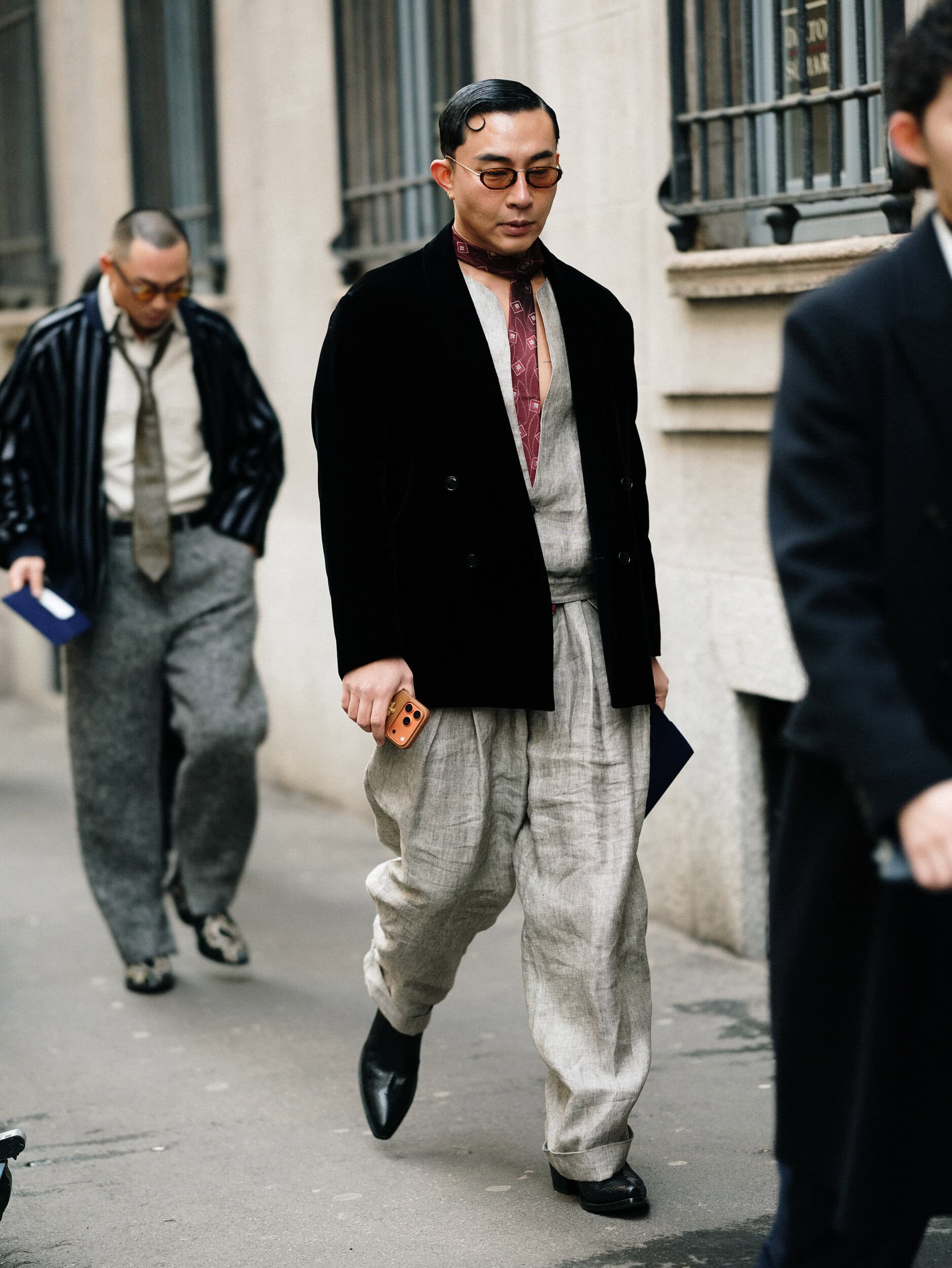 Milano Milan Men's Street Style Fall 2026 Shows
