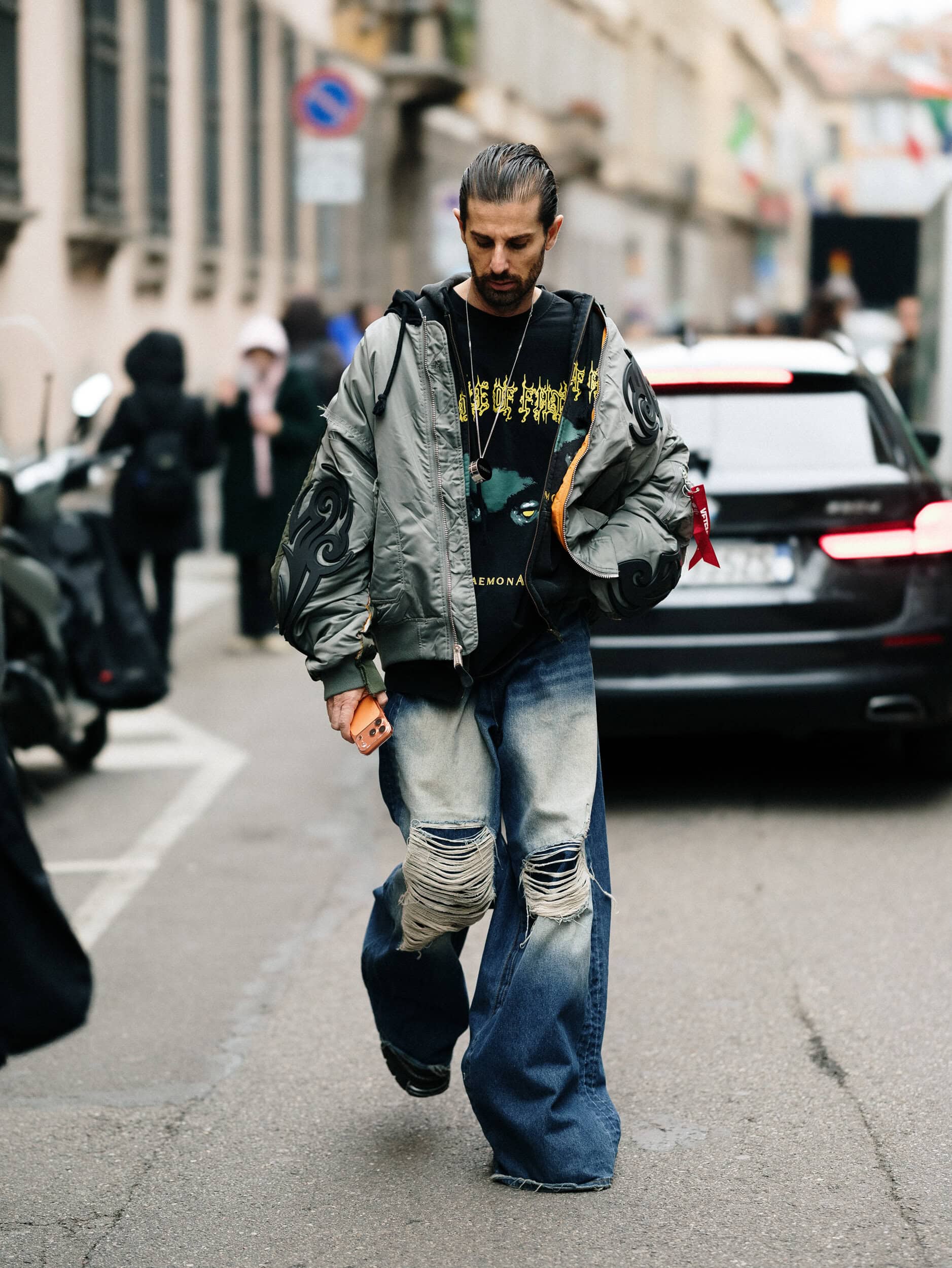Milano Milan Men's Street Style Fall 2026 Shows