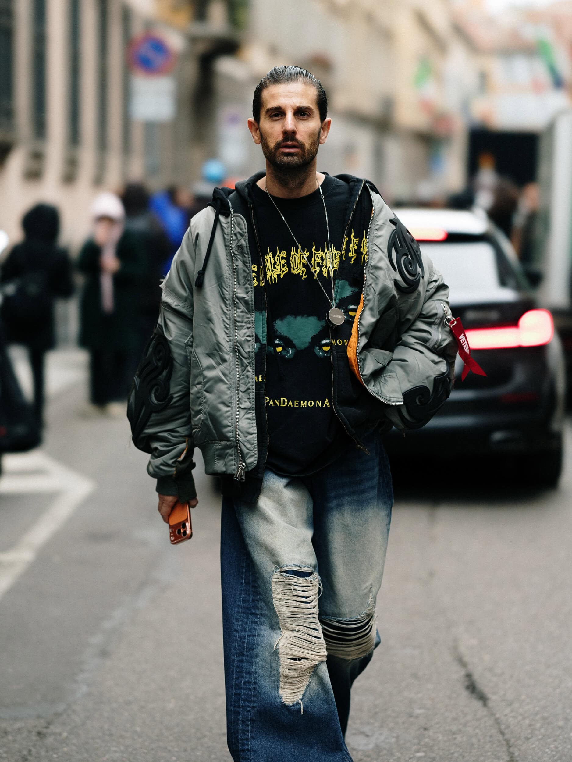Milano Milan Men's Street Style Fall 2026 Shows