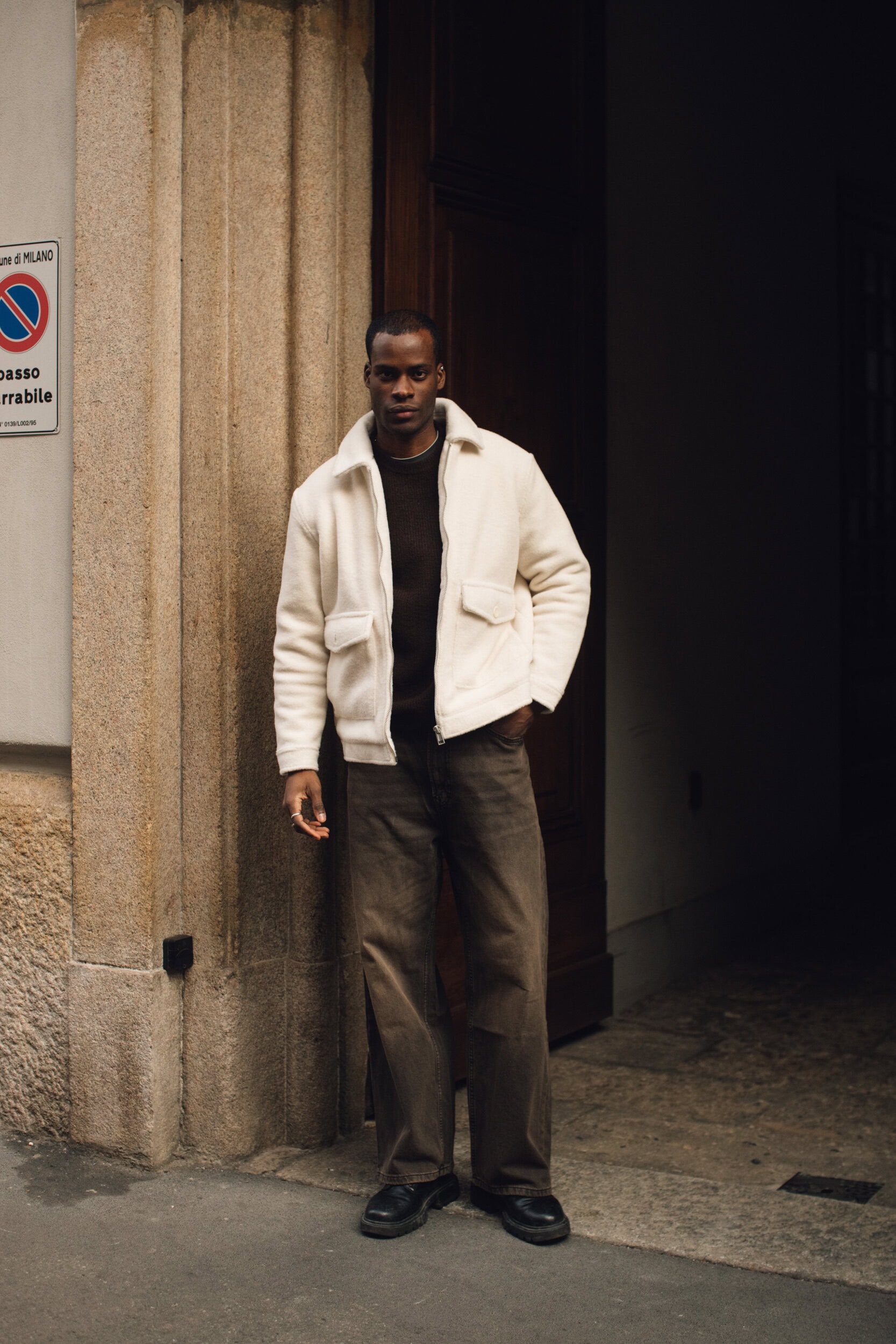 Milano Milan Men's Street Style Fall 2026 Shows