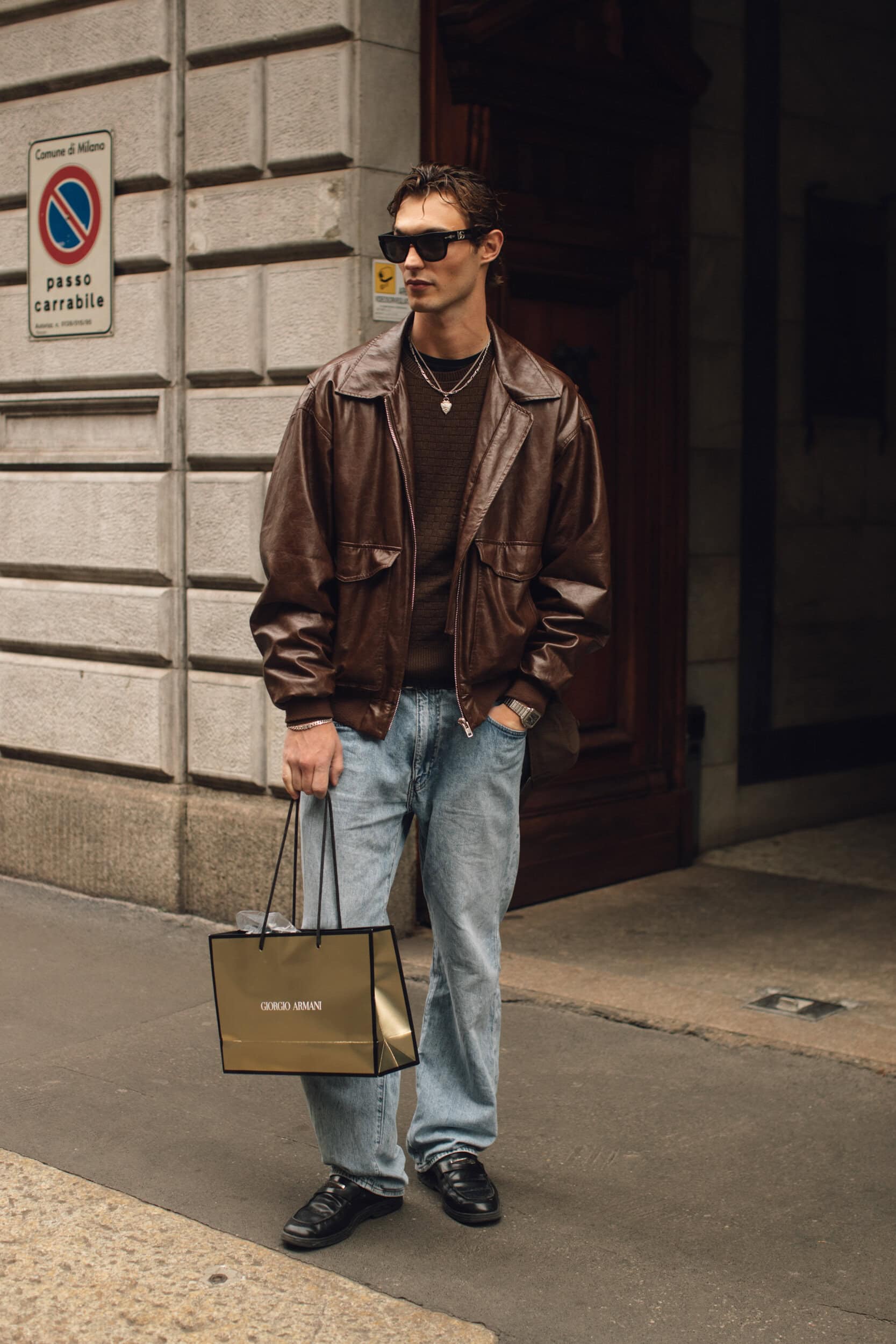 Milano Milan Men's Street Style Fall 2026 Shows