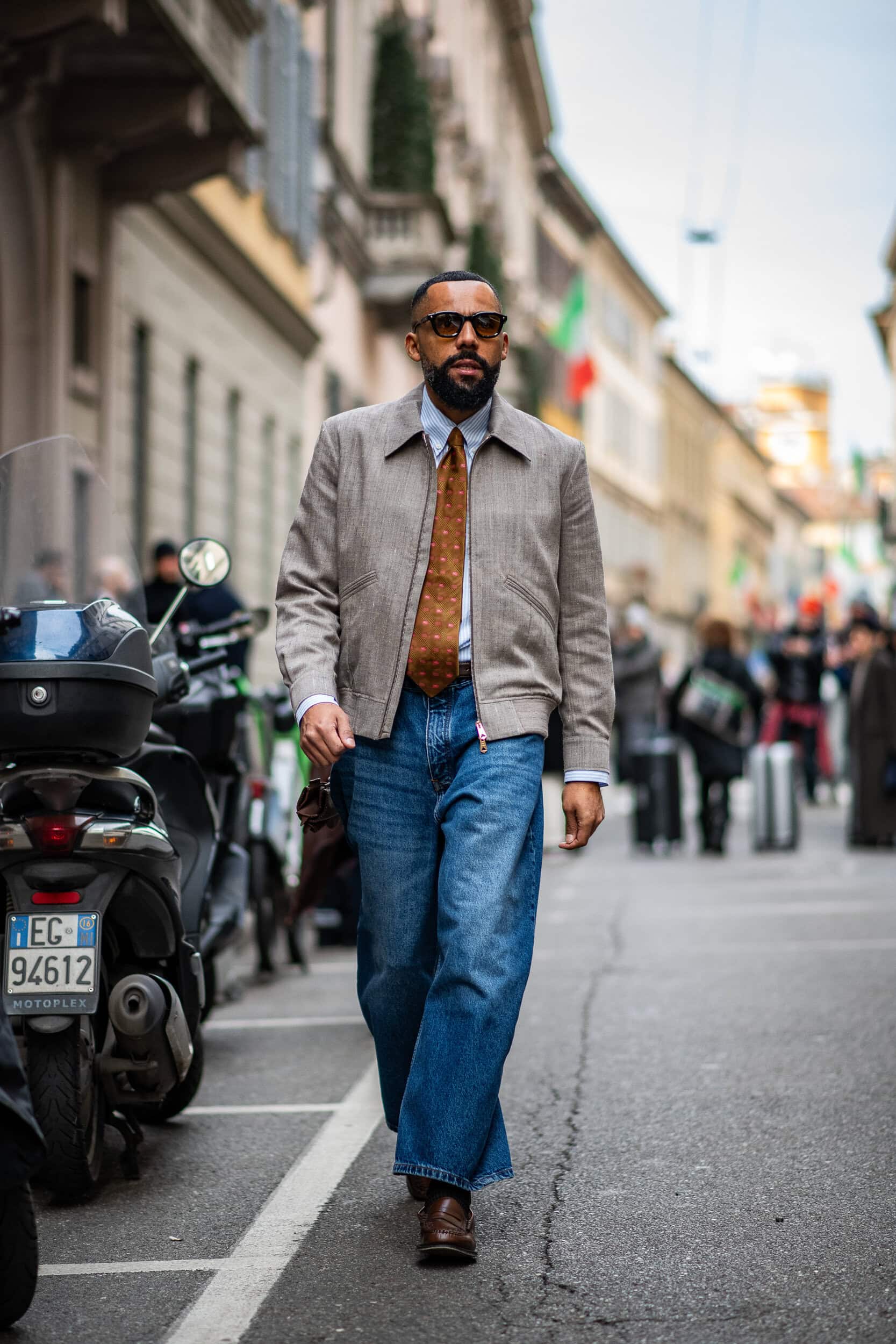 Milano Milan Men's Street Style Fall 2026 Shows