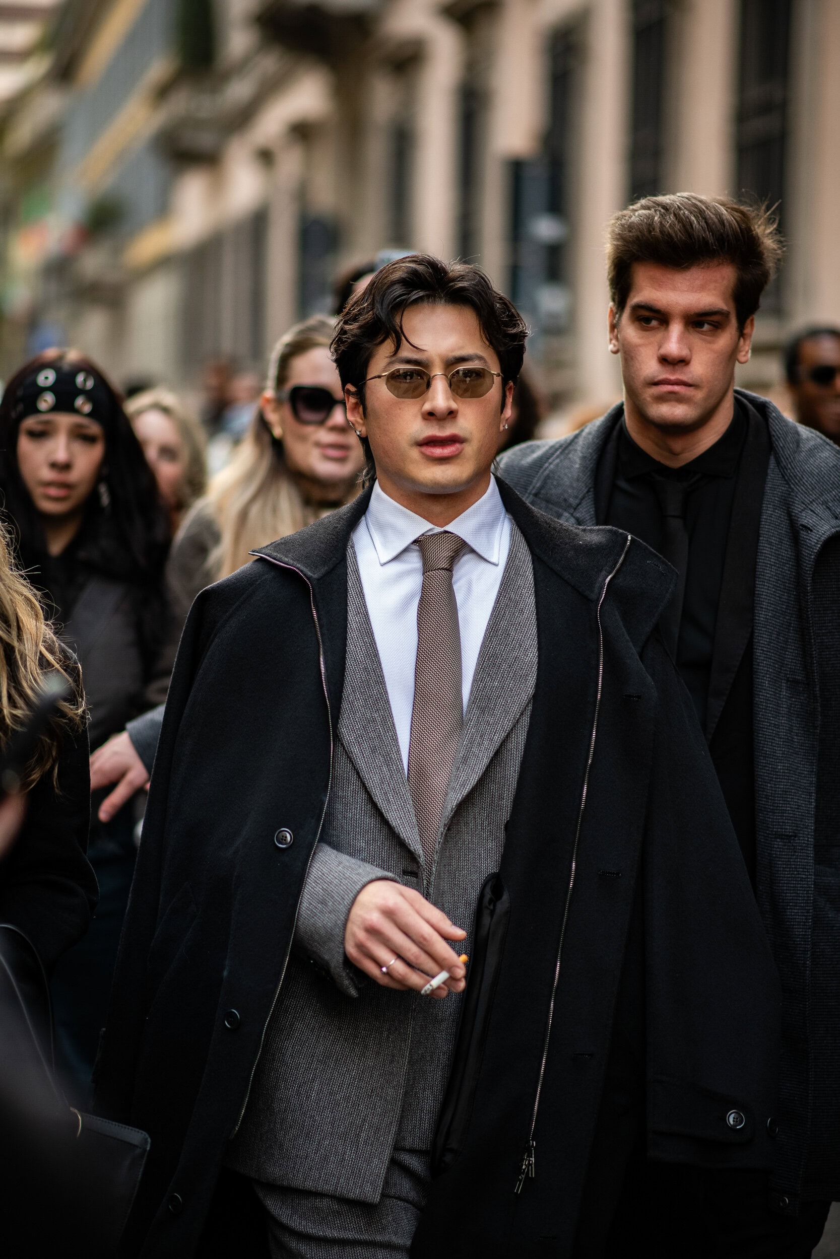 Milano Milan Men's Street Style Fall 2026 Shows