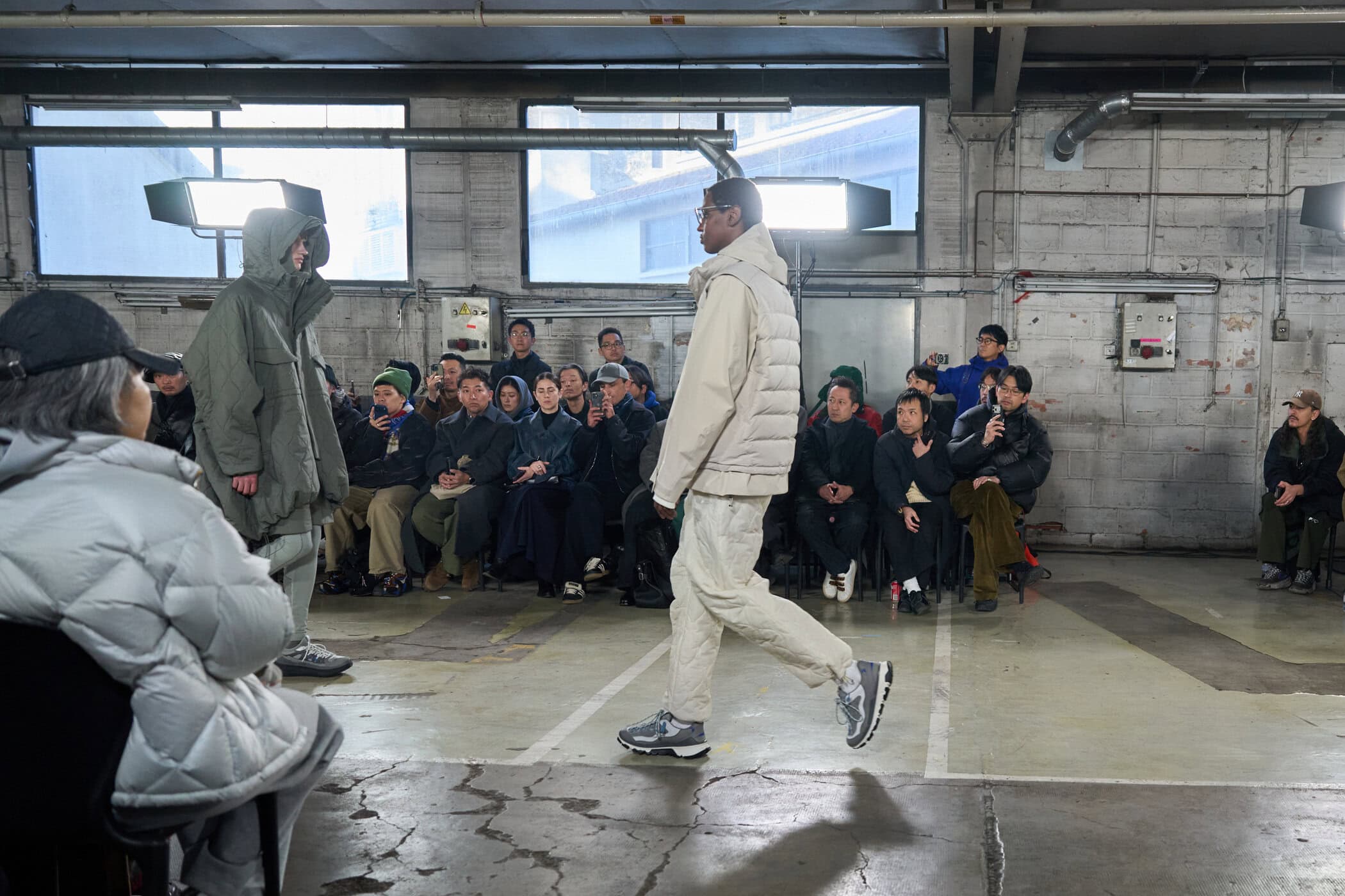White Mountaineering Fall 2026 Men’s Fashion Show Atmosphere