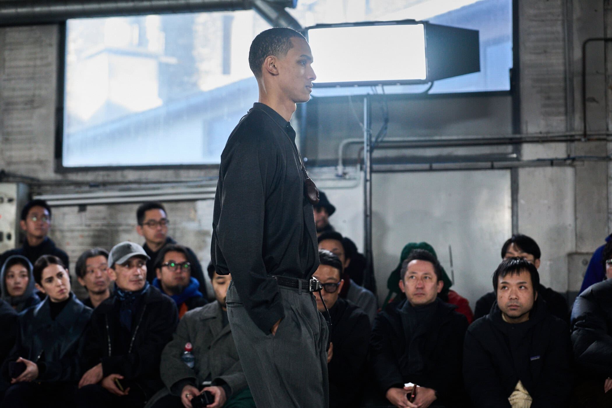 White Mountaineering Fall 2026 Men’s Fashion Show Atmosphere