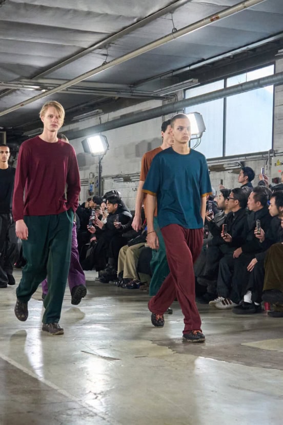 White Mountaineering Fall 2026 Men’s Fashion Show Atmosphere