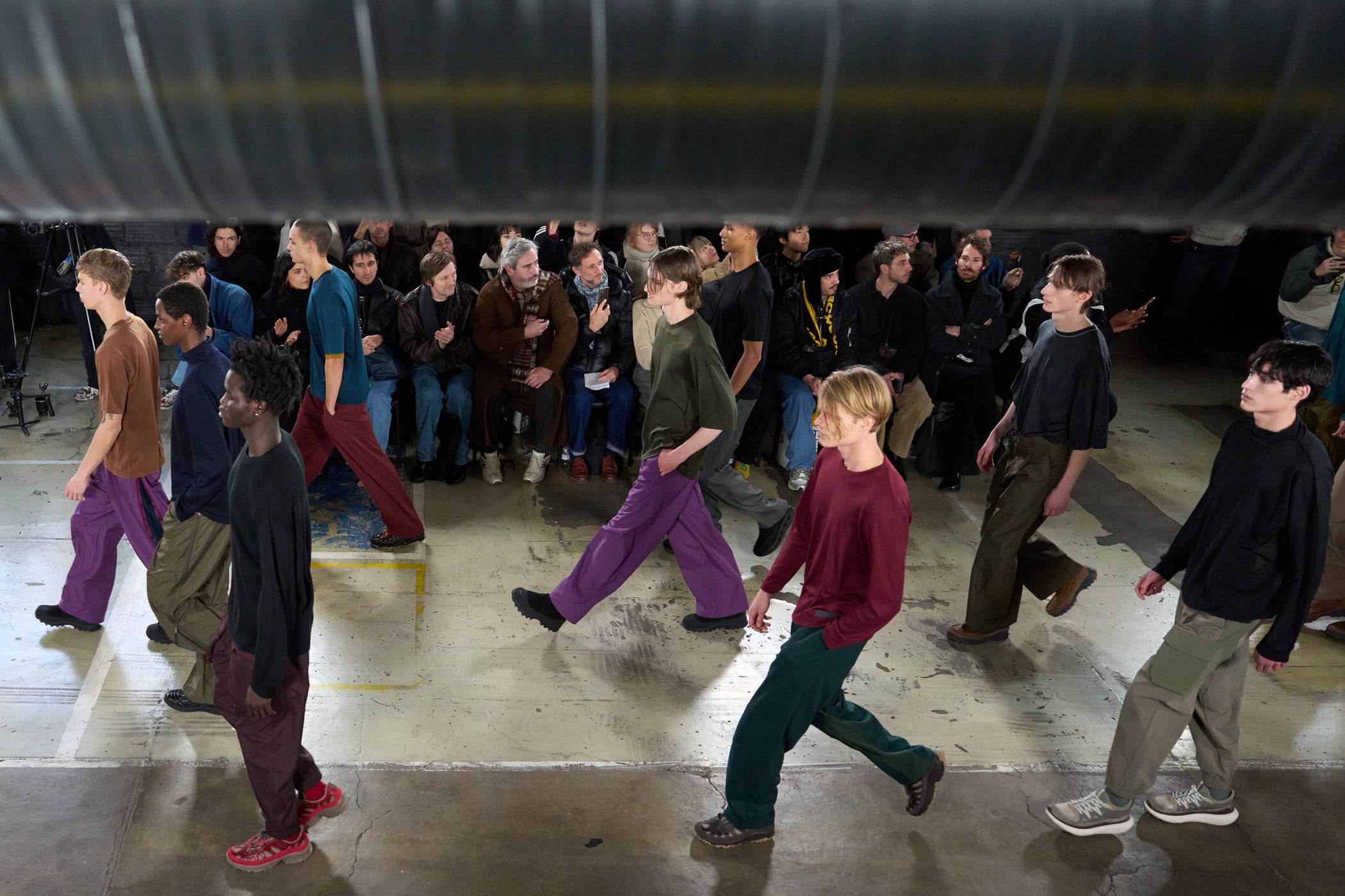 White Mountaineering Fall 2026 Men’s Fashion Show Atmosphere