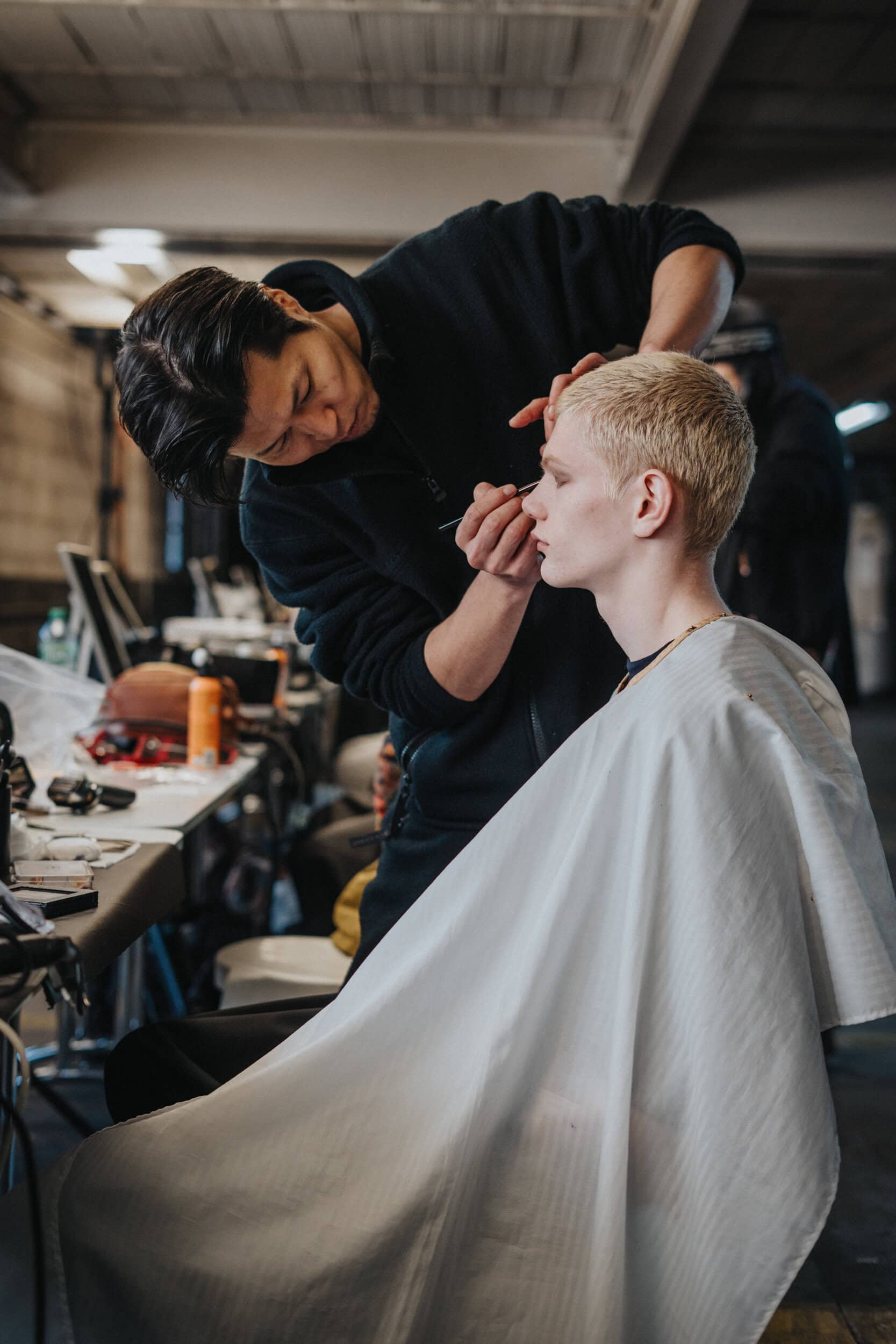 White Mountaineering Fall 2026 Men’s Fashion Show Backstage
