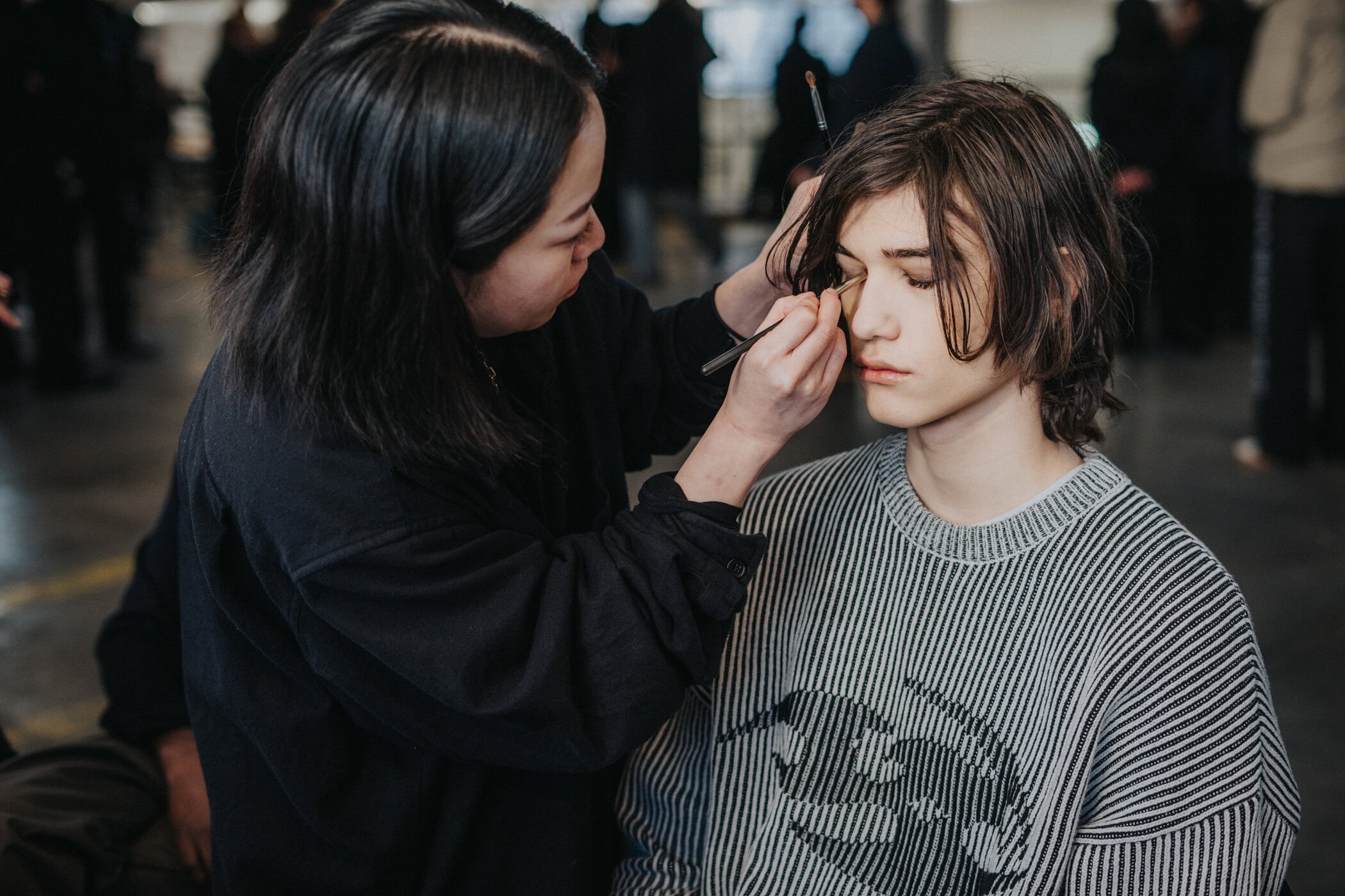 White Mountaineering Fall 2026 Men’s Fashion Show Backstage