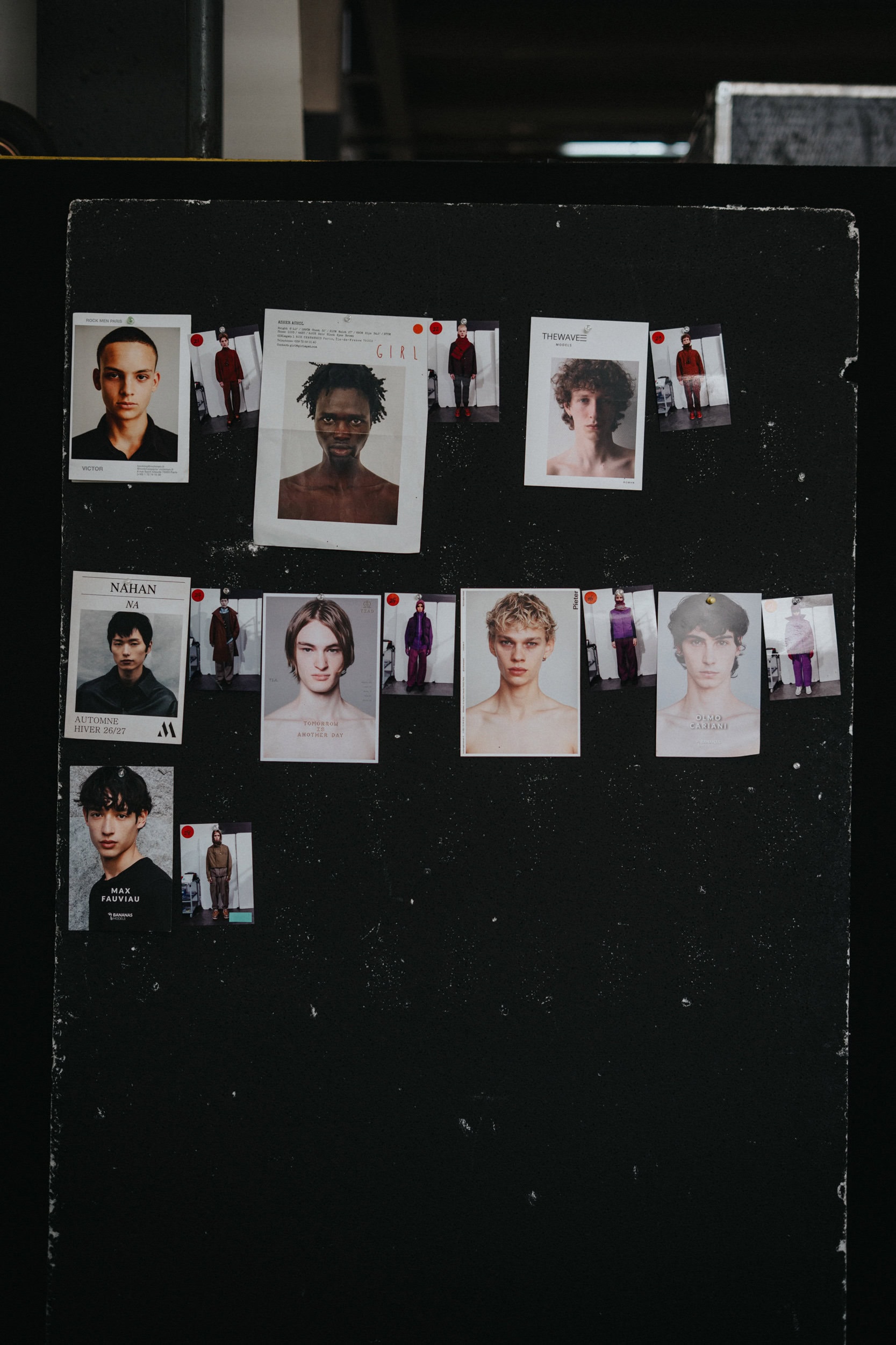 White Mountaineering Fall 2026 Men’s Fashion Show Backstage