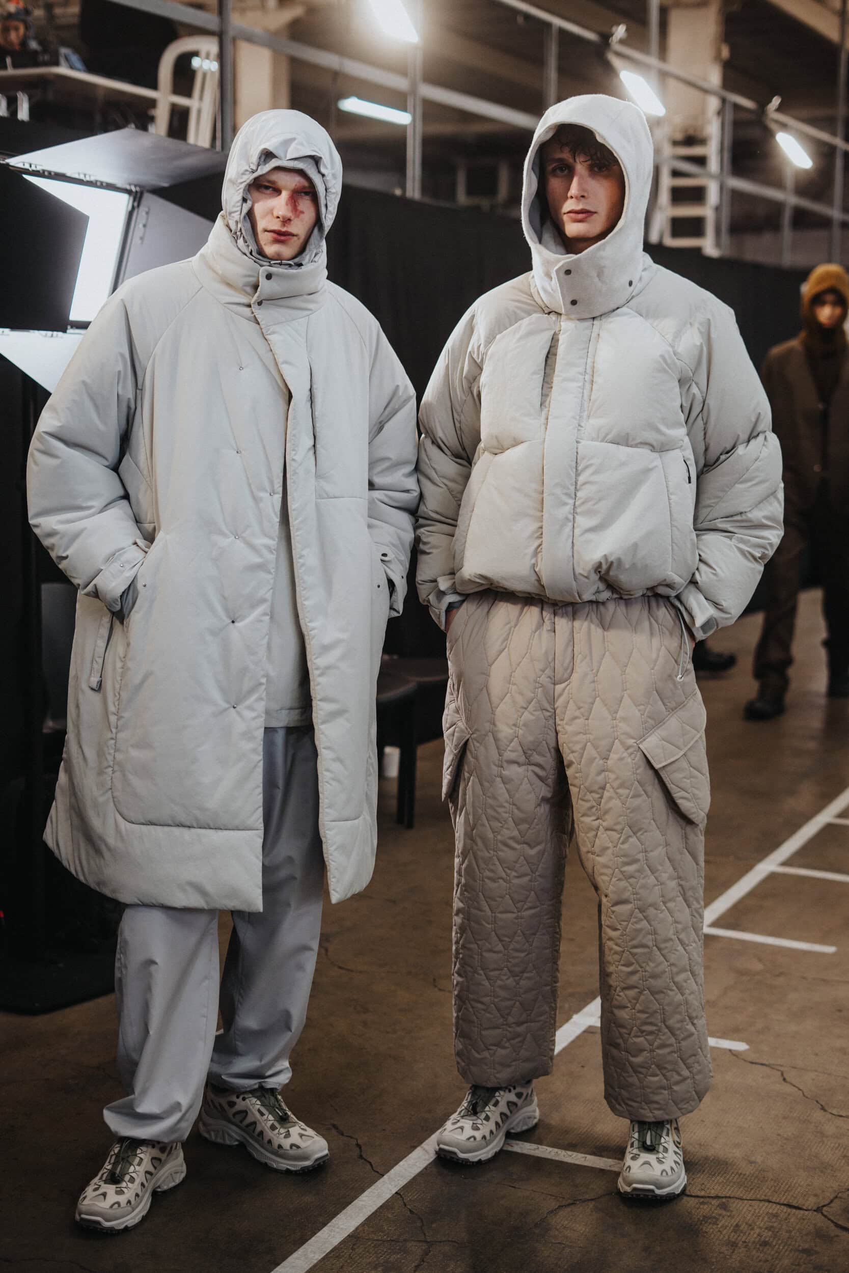 White Mountaineering Fall 2026 Men’s Fashion Show Backstage