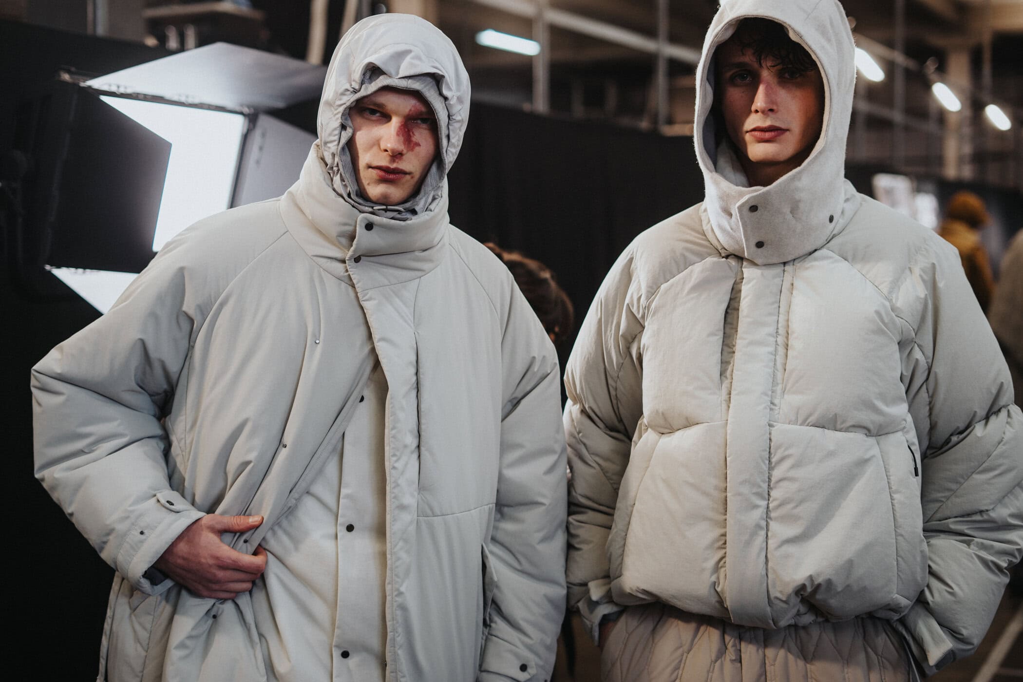 White Mountaineering Fall 2026 Men’s Fashion Show Backstage