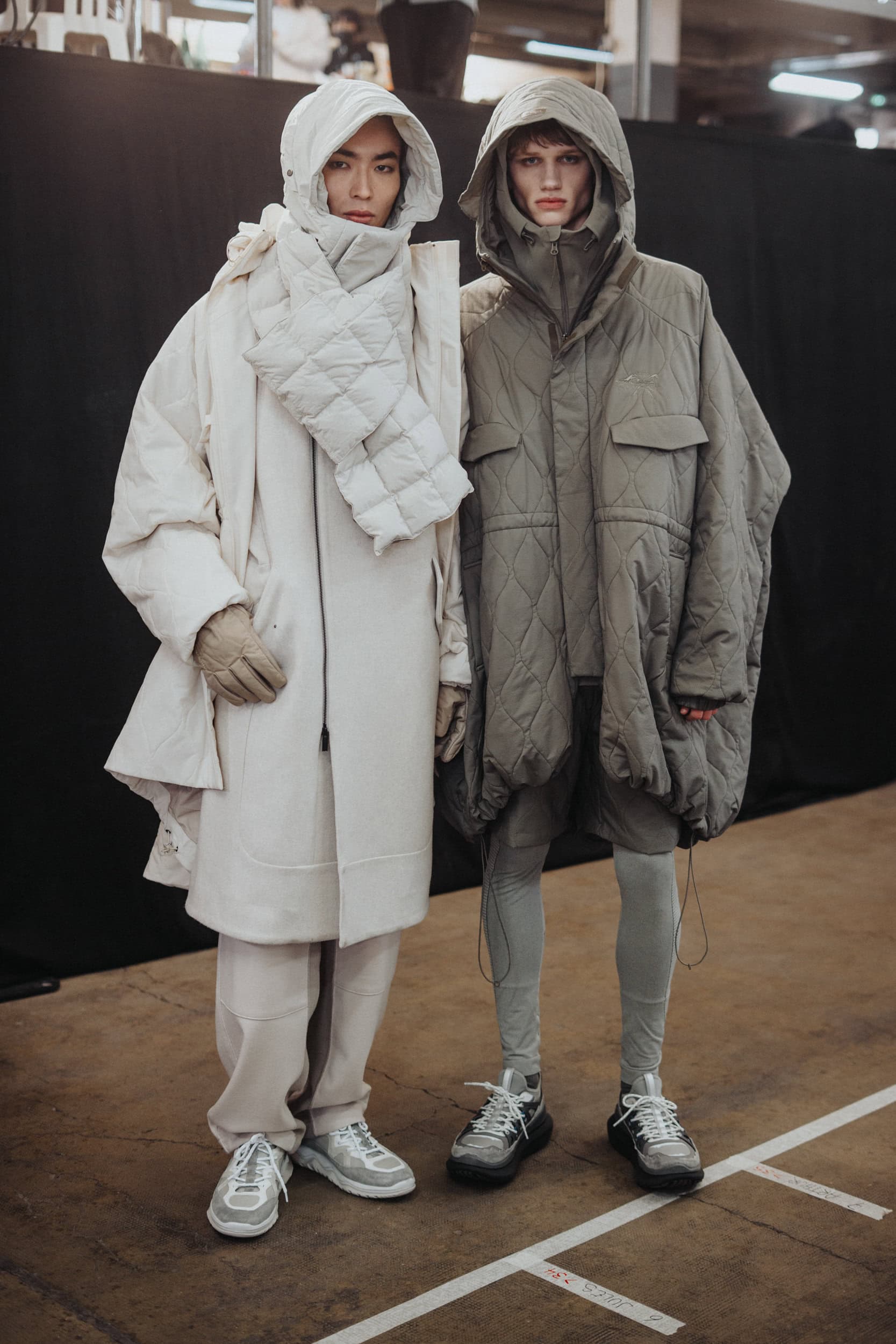 White Mountaineering Fall 2026 Men’s Fashion Show Backstage