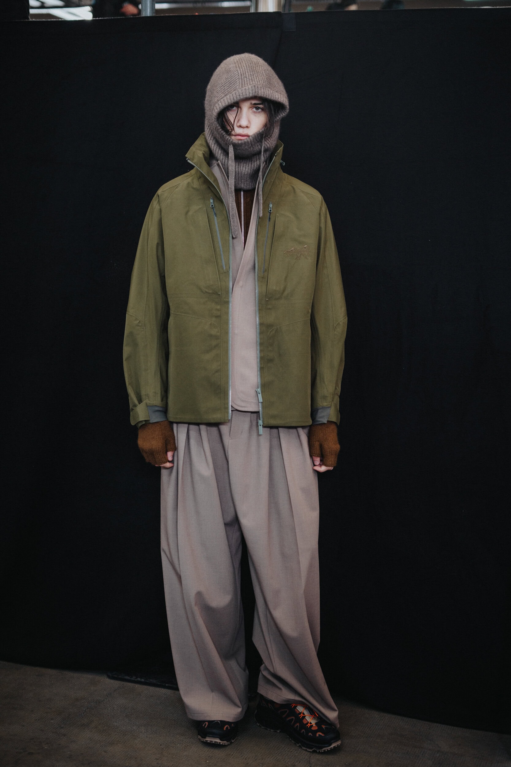 White Mountaineering Fall 2026 Men’s Fashion Show Backstage