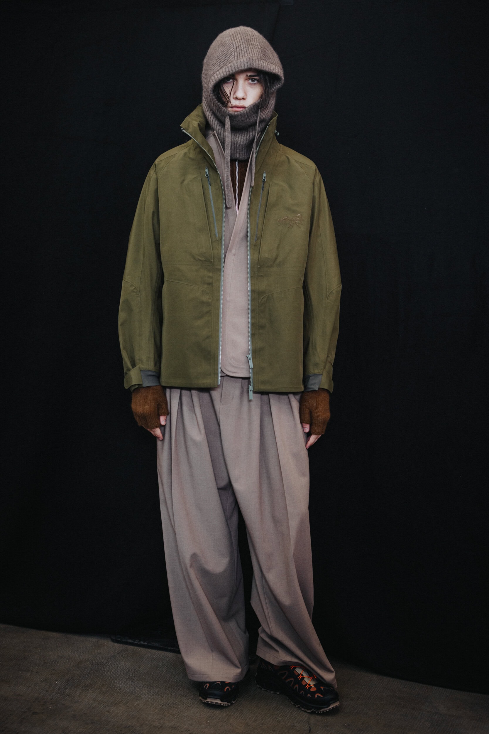 White Mountaineering Fall 2026 Men’s Fashion Show Backstage