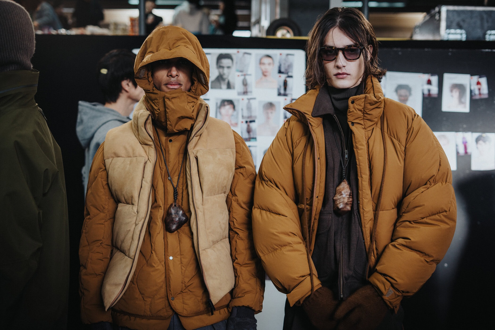 White Mountaineering Fall 2026 Men’s Fashion Show Backstage