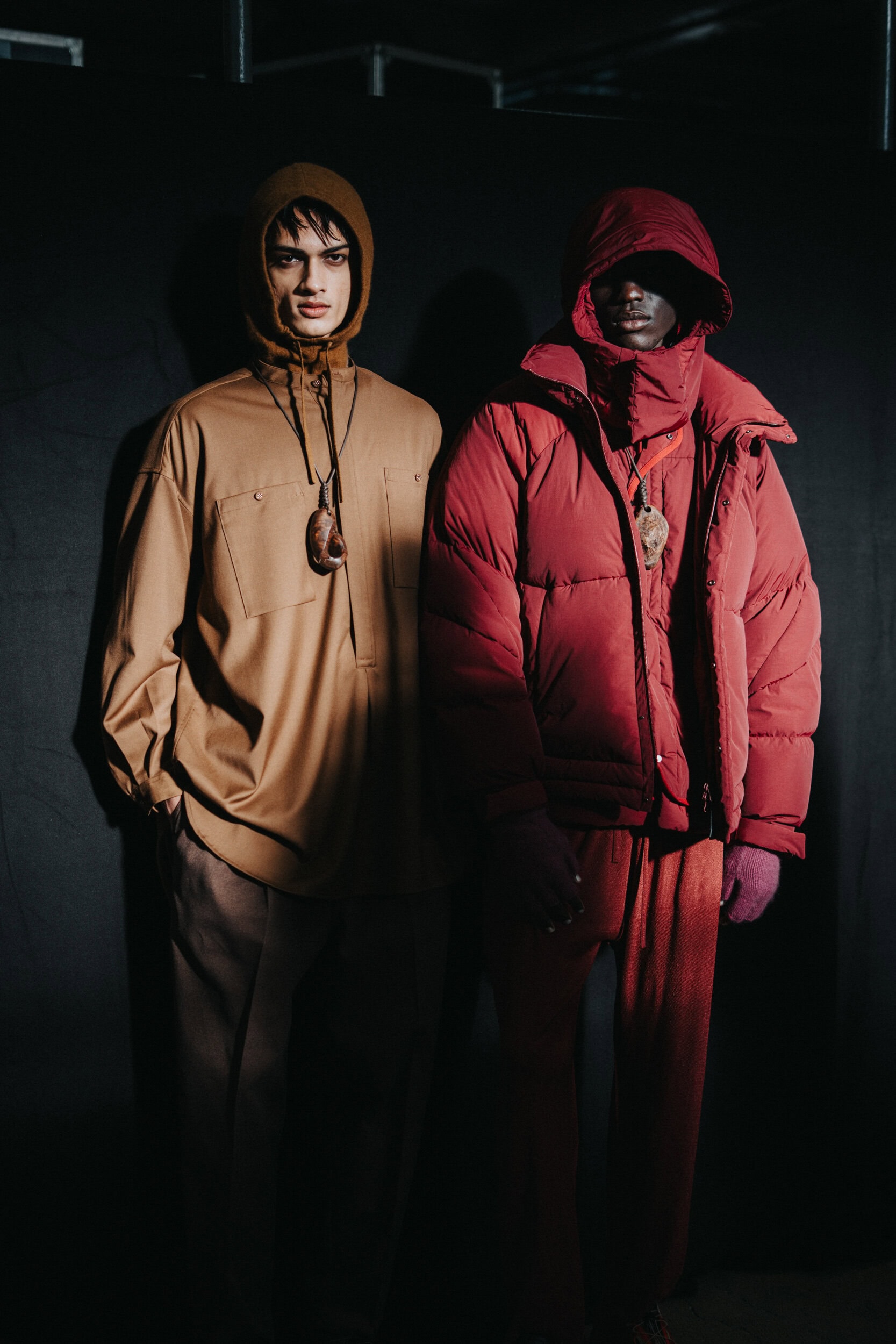 White Mountaineering Fall 2026 Men’s Fashion Show Backstage