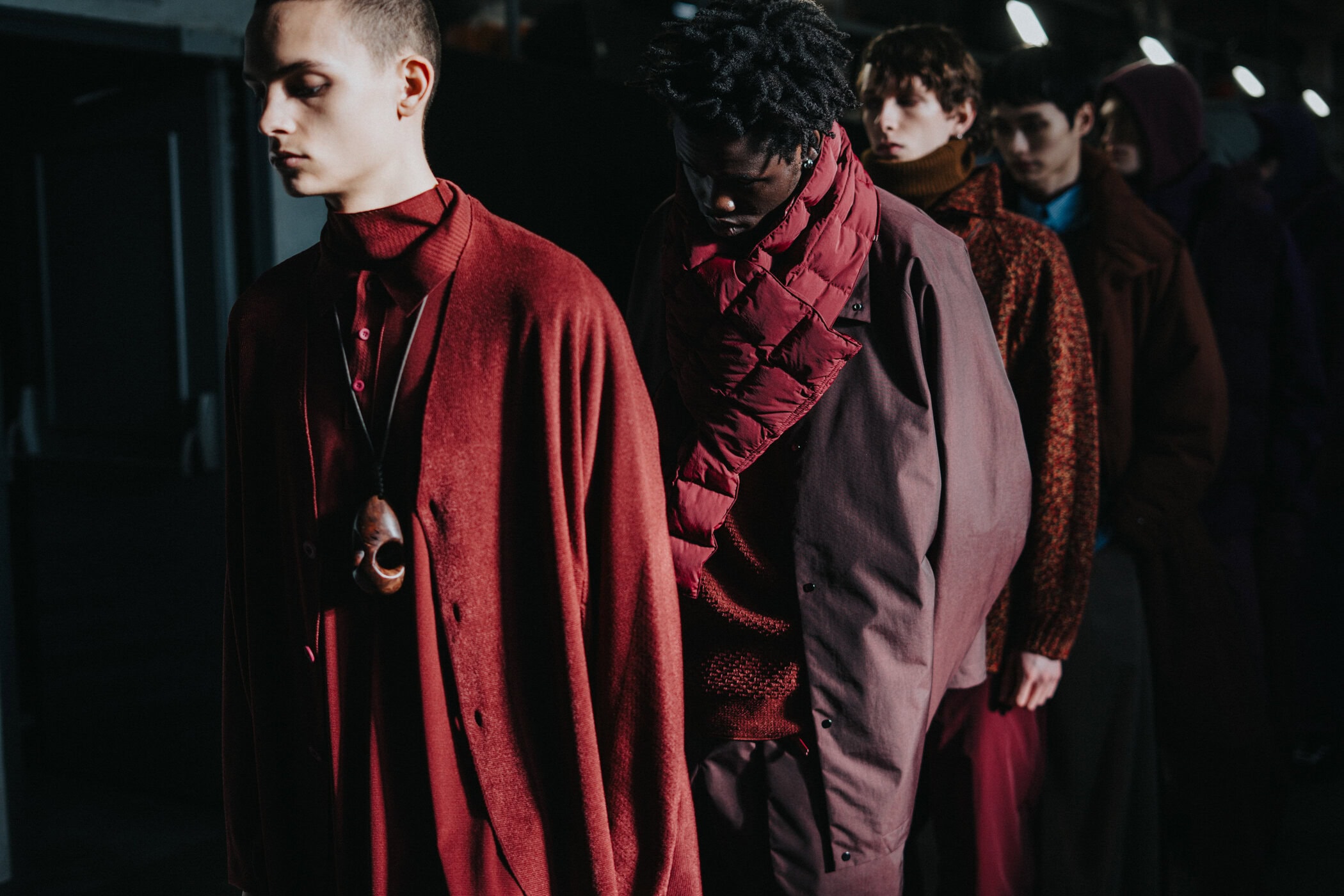White Mountaineering Fall 2026 Men’s Fashion Show Backstage