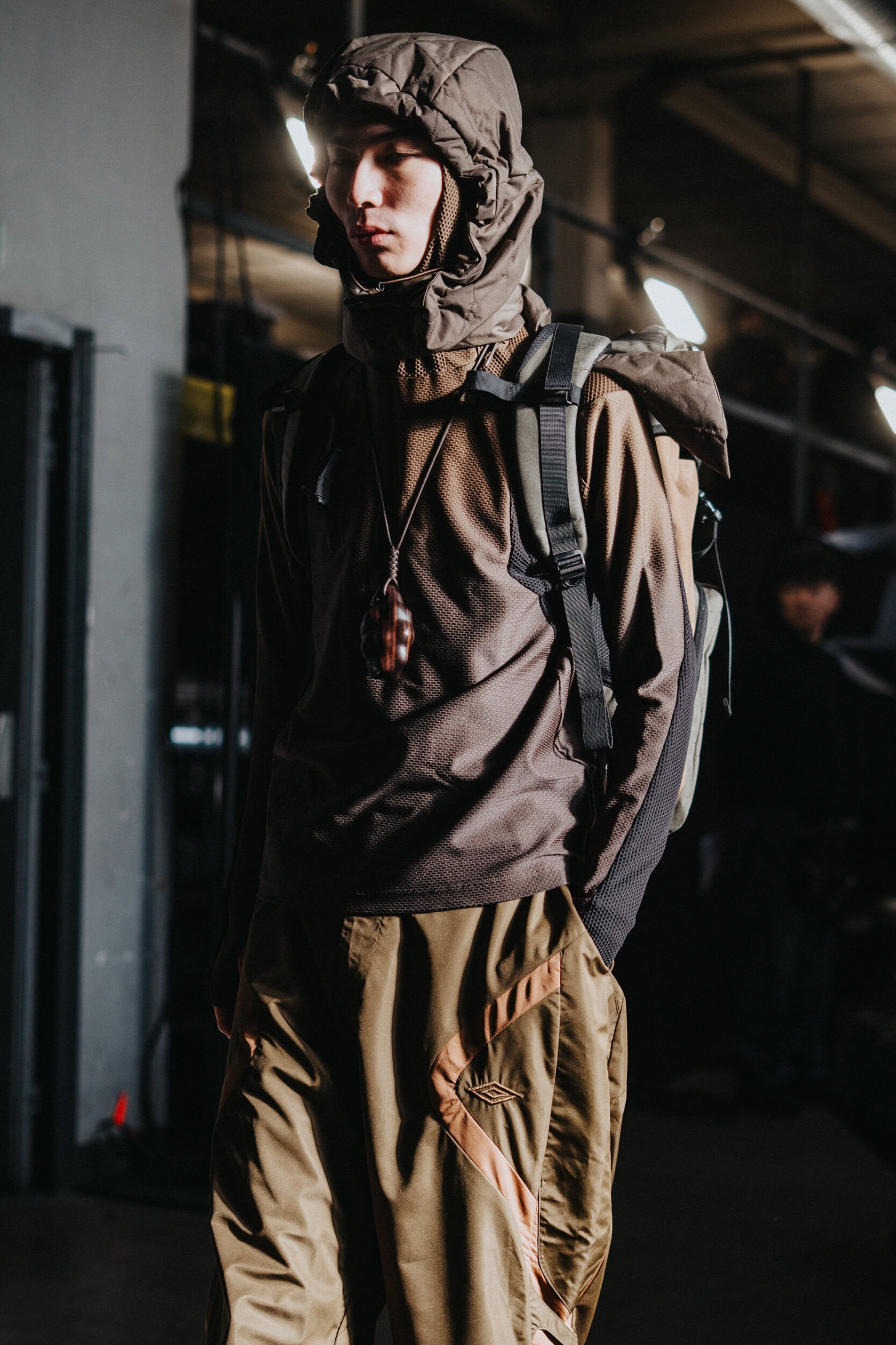 White Mountaineering Fall 2026 Men’s Fashion Show Backstage