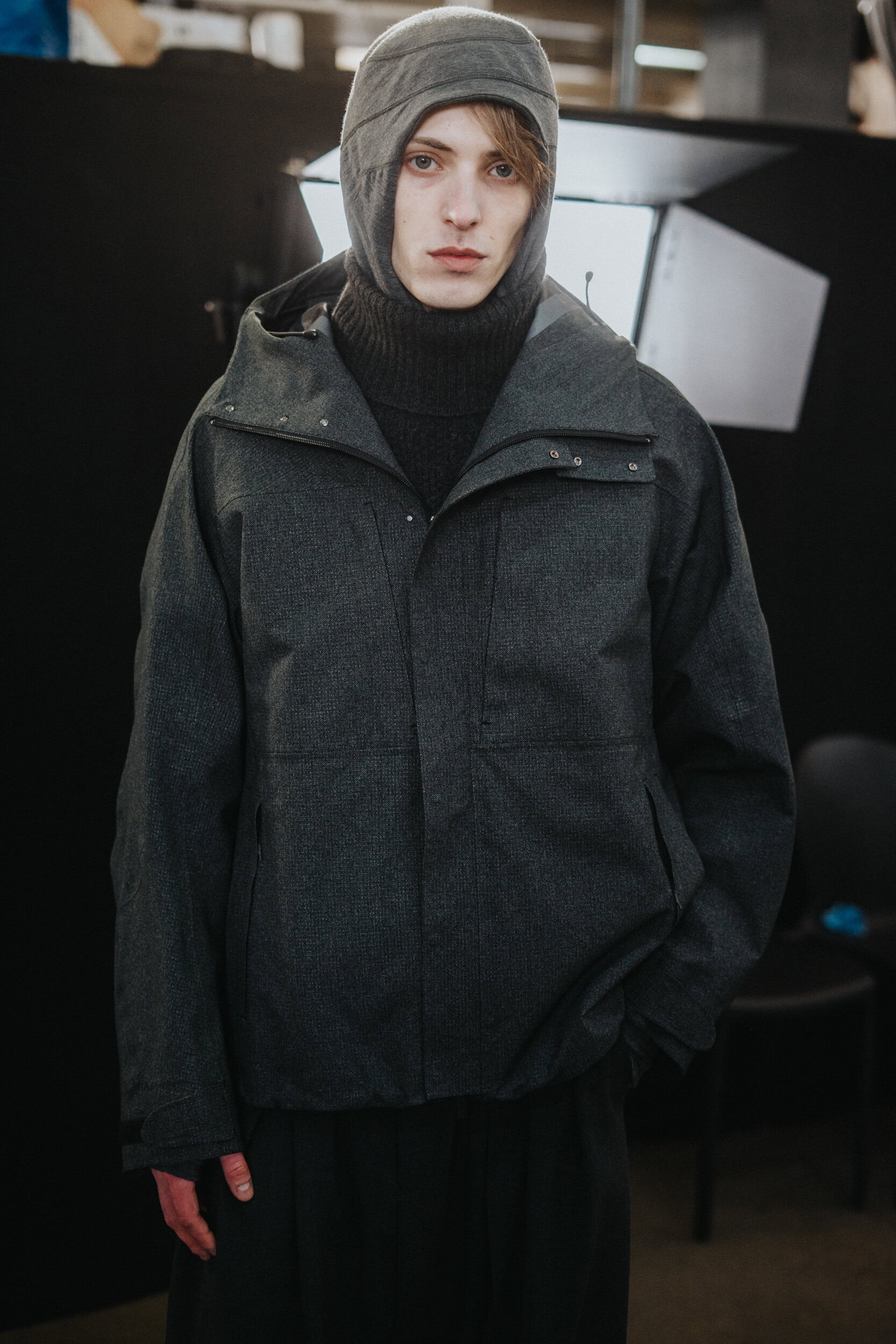 White Mountaineering Fall 2026 Men’s Fashion Show Backstage