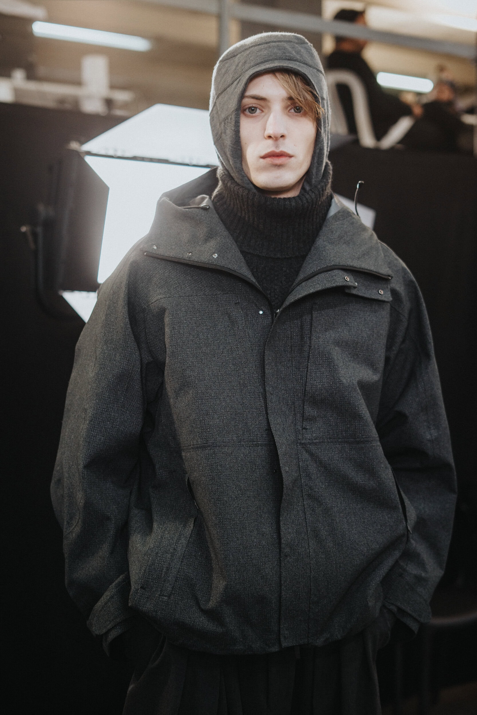 White Mountaineering Fall 2026 Men’s Fashion Show Backstage